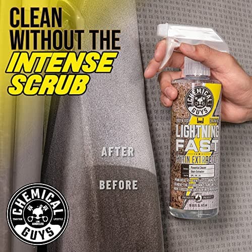 Chemical Guys Lightning Fast Carpet and Upholstery Stain Extractor - Chemical Guys Carpet Cleaner, Great for Fabric, Upholstery, Cars, Home, Office, Furniture, and More, Fresh Scent - 16 oz — view 4