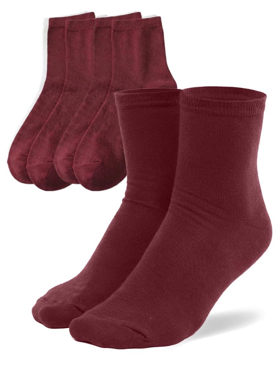 MILENA Calcetines Mujer Algodón Transpirables y Suaves Pack de 3 Pares Sin Costuras Cómodos y Elegantes para Uso Diario Regalo Mujer Talla Única — view 4