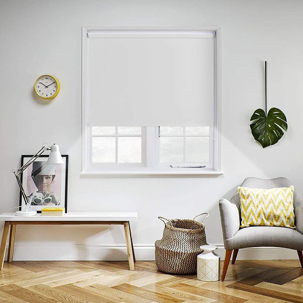 Estor Eclipse/Opaco Y TÉRMICO con Cadena de Repuesto: para Interior/Exterior/Medidas Ancho X AltoContactaremos para Ajuste sin Cargo Color: Blanco. Medidas: 115cm x 160cm — view 4