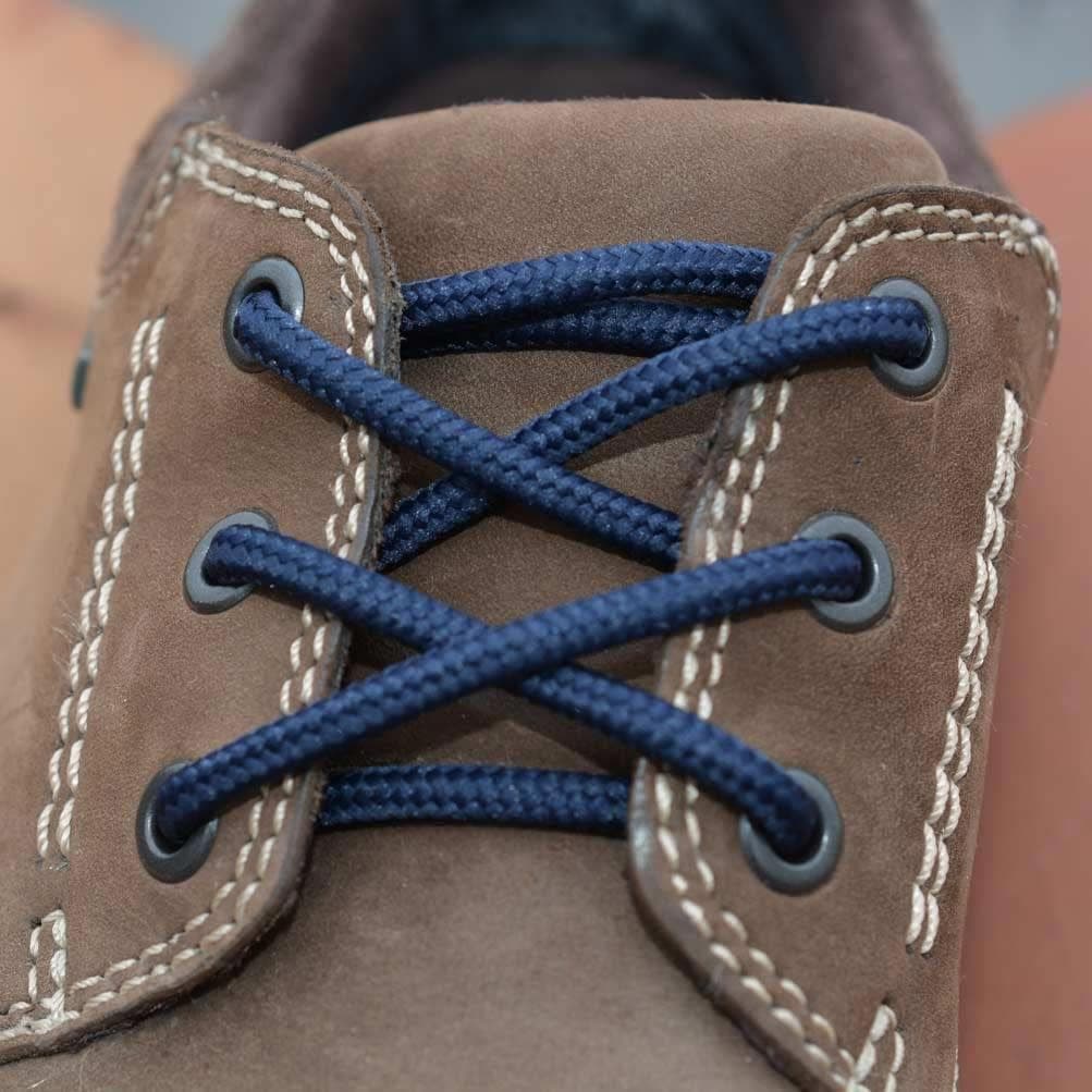 VSUDO Round Boots Laces, 4mm Diameter Outdoor Work & Hiking Shoe Laces for Boots, Premium Round Shoelaces for Trainers Shoes — view 2