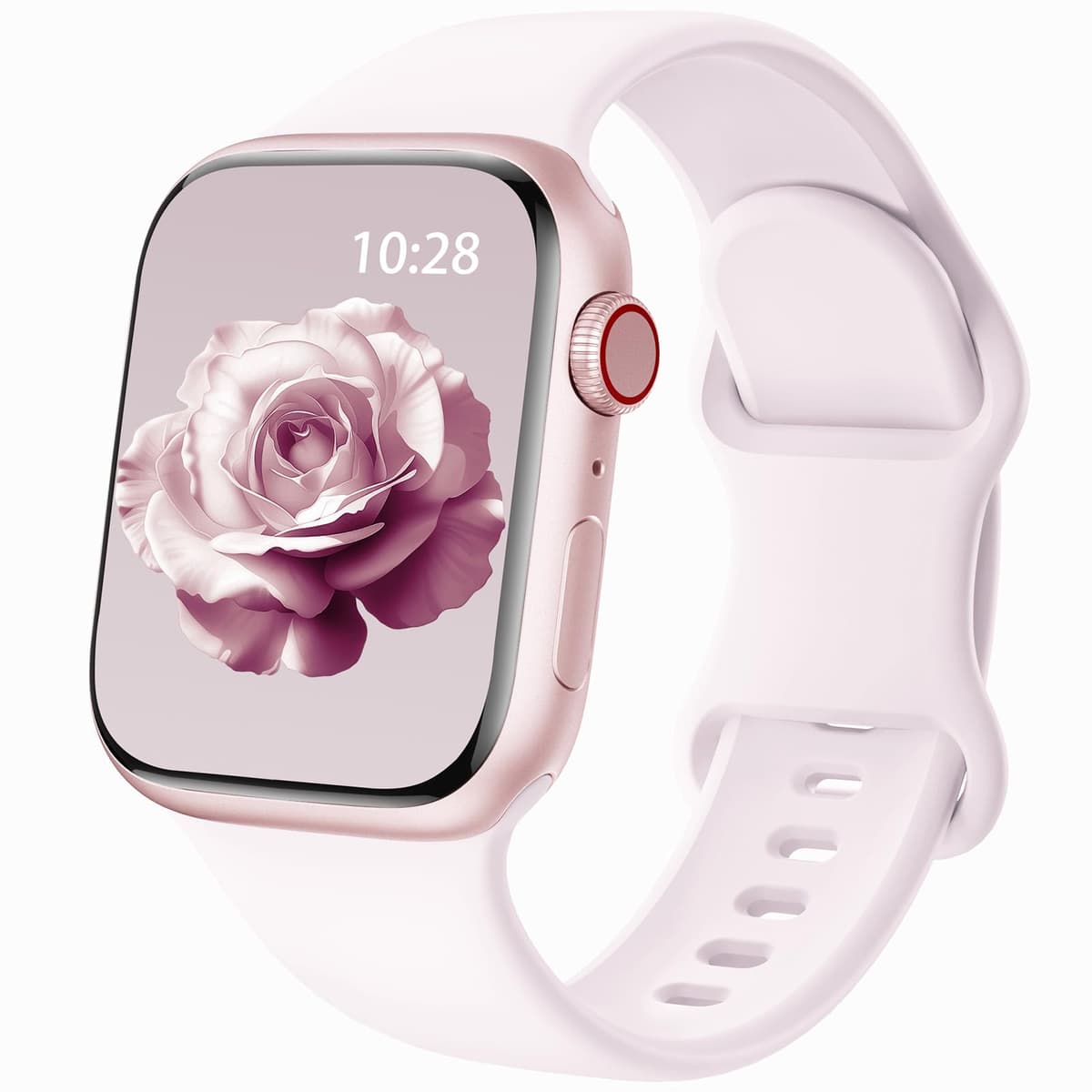 Patented Upgraded Silicone Strap Compatible with Apple Watch Straps 38mm 40mm 41mm 42mm(Series 10) for Women Men,Soft and Breathable Sport Watch Bands for iWatch Series 10 9 8 7 6 5 4 3 2 1 SE — view 31