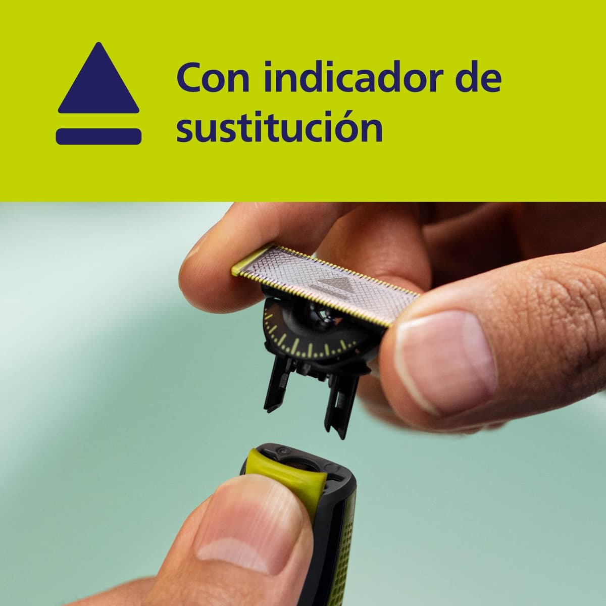 Philips OneBlade 360, cuchilla de repuesto auténtica y compatible con todos los mangos OneBlade y Pro, 1 unidad (modelo QP410/50) — view 7
