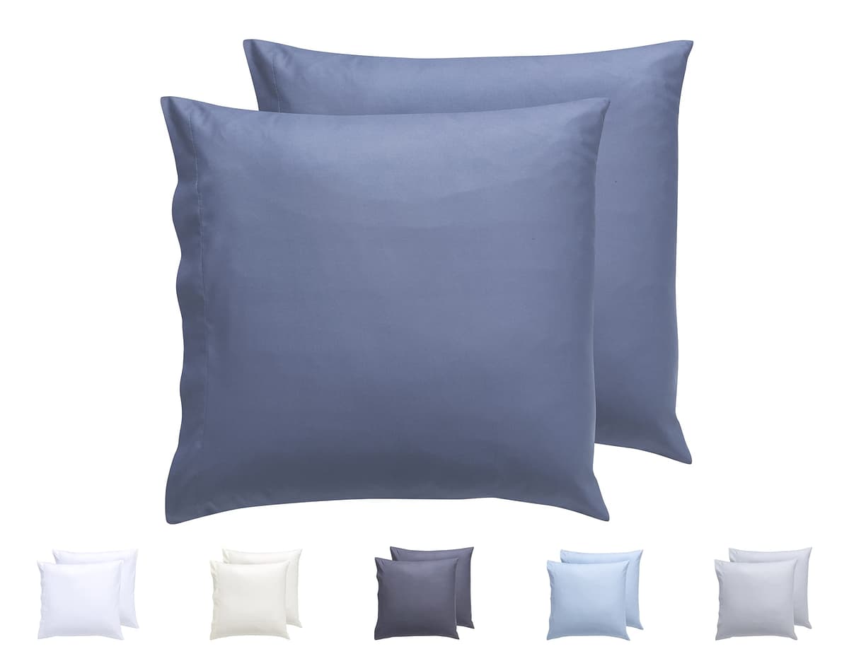 Todocama – Juego de 2 Fundas de Almohada, Microfibra Extra Suave, hipoalergénicas. Juego de 2-70x40 cm Blanco — view 33