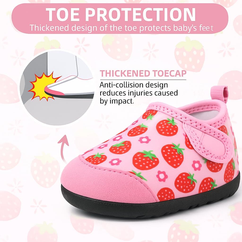 Kids Toddler Water Shoes Non-Slip Quick Dry Baby Water Shoes Kids Beach Shoe Swimming Pool Surfing — view 4