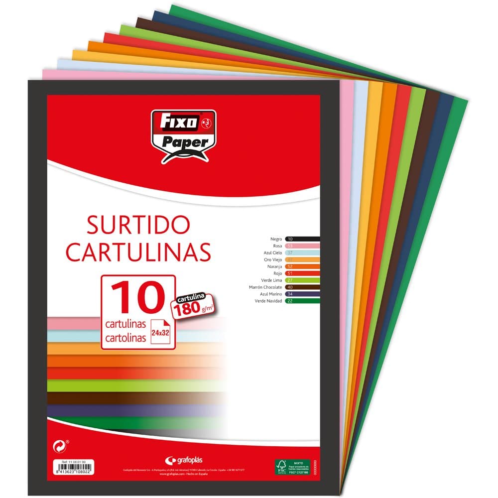 Fixo Paper 11110470 - Pack de 100 – Cartulina blanca A4, 180g — view 73