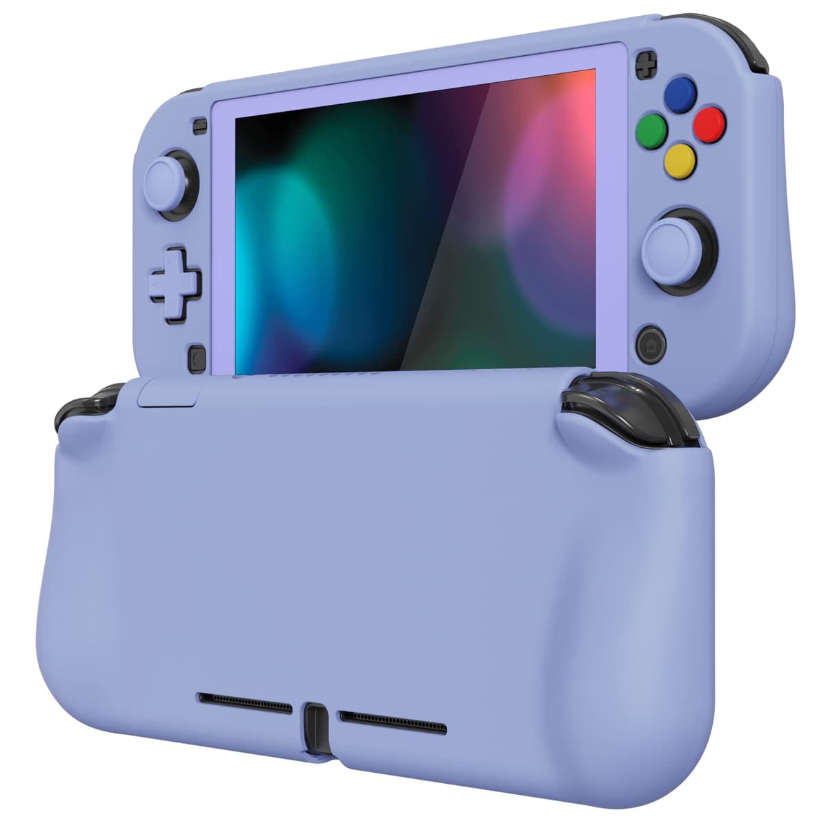 playvital ZealProtect Protective Case for Nintendo Switch Lite, Hard Shell Grip Cover for Nintendo Switch Lite w/Screen Protector & Thumb Grip Caps & Button Caps - Antique Yellow — view 107