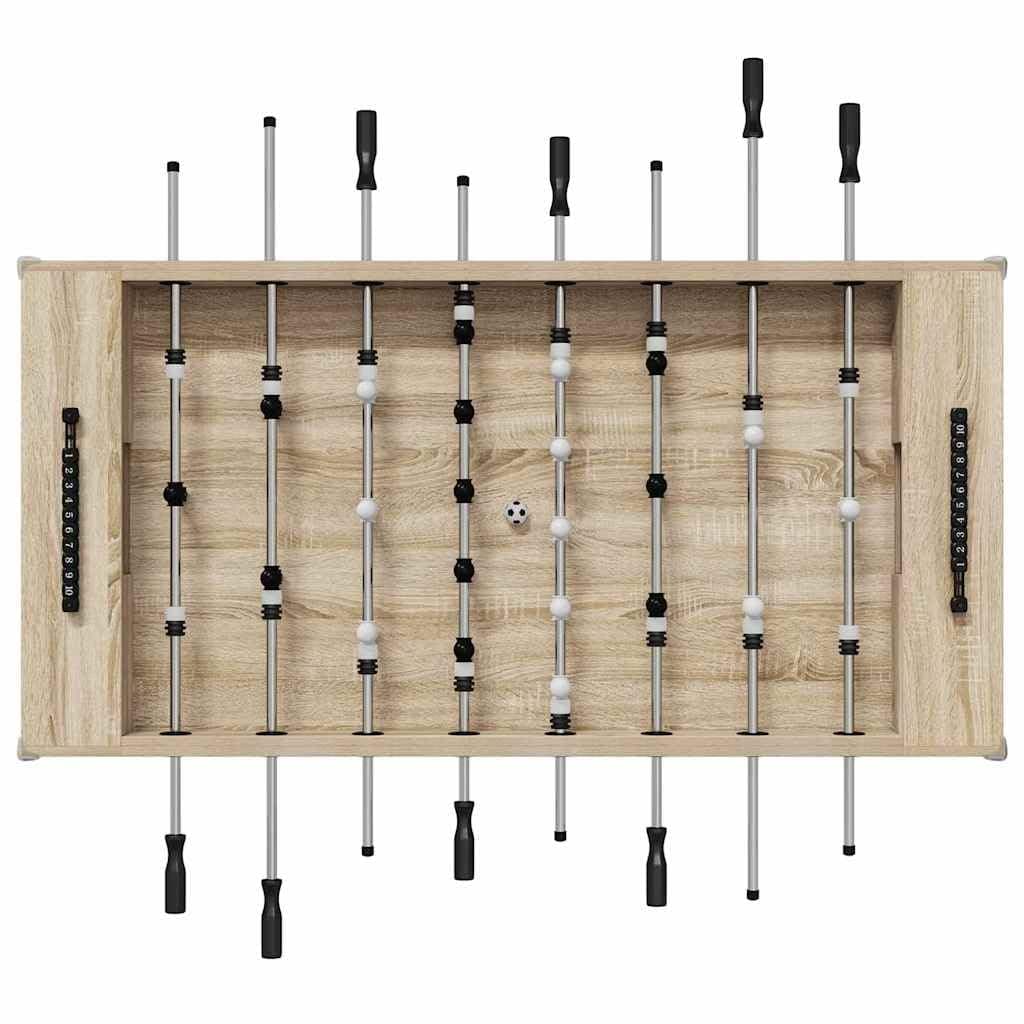 Refined Mesa de Futbolín Roble, Mesa de futbolín Rectangular, Moderna para Juegos en Interiores, competencias Familiares, diversión Nocturna y Fiestas — view 5