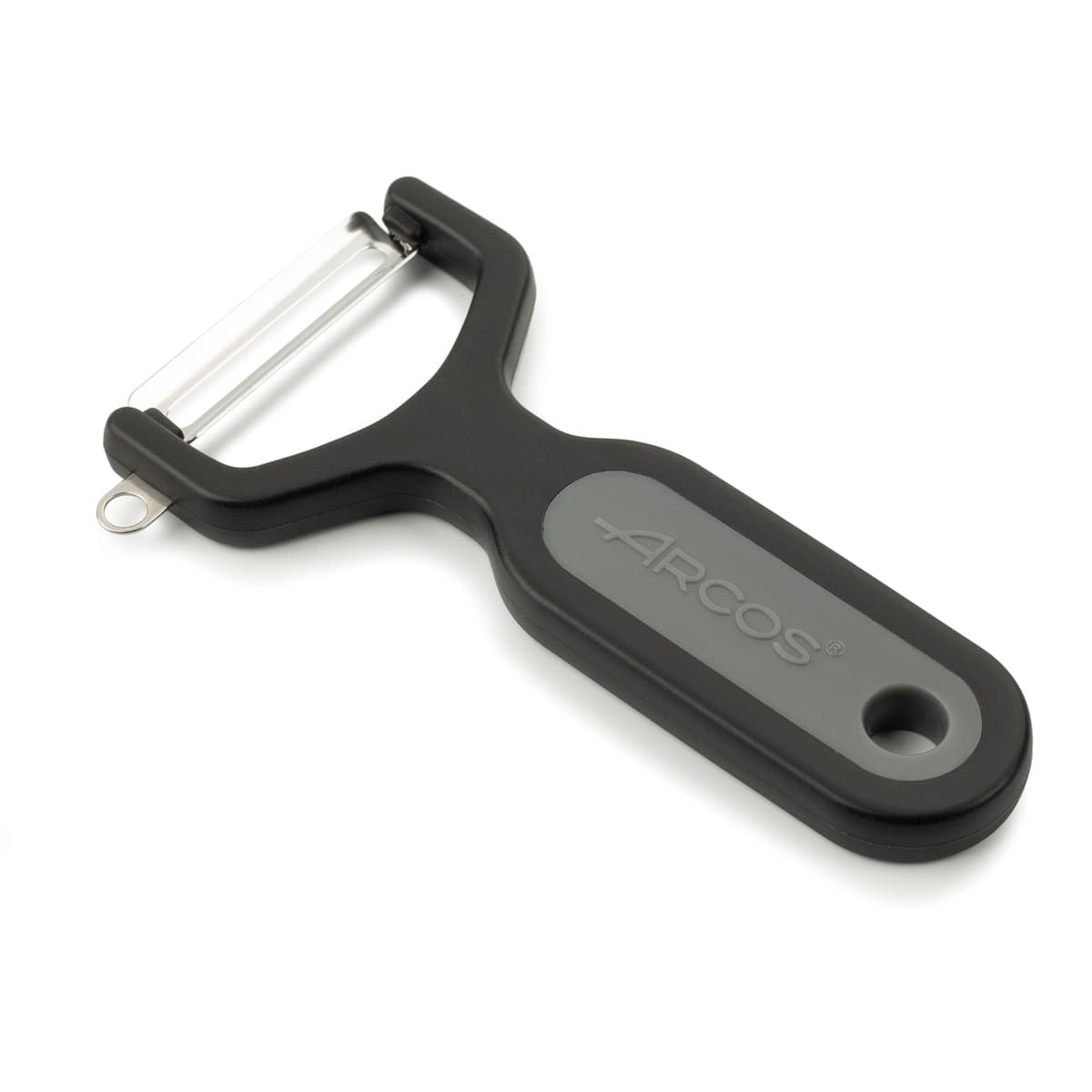 ARCOS Pelador Profesional 130mm en Acero Inoxidable Cromado para Pelar Frutas y Verduras. Utensilio de Cocina para Cortes Finos. Gadget Chef con Diseño Ergonómico. Color Plata — view 10