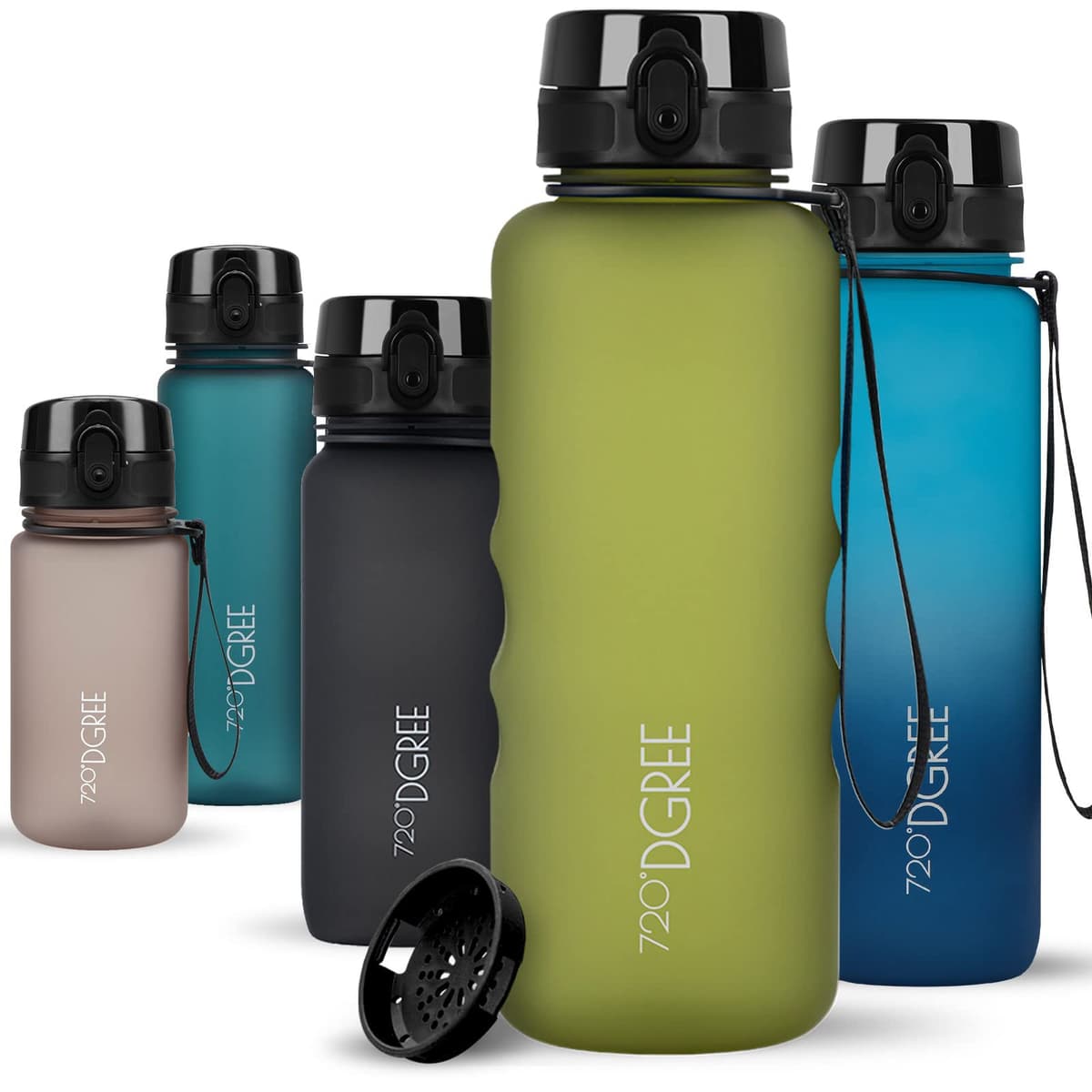 720°DGREE Botella de agua uberBottle – 1,5 litros, 1500ml | Novedosa botella deportiva | Sin BPA | Ideal para niños, fitness, deportes, fútbol, guardería, escuela, pequeños, antigoteo — view 211