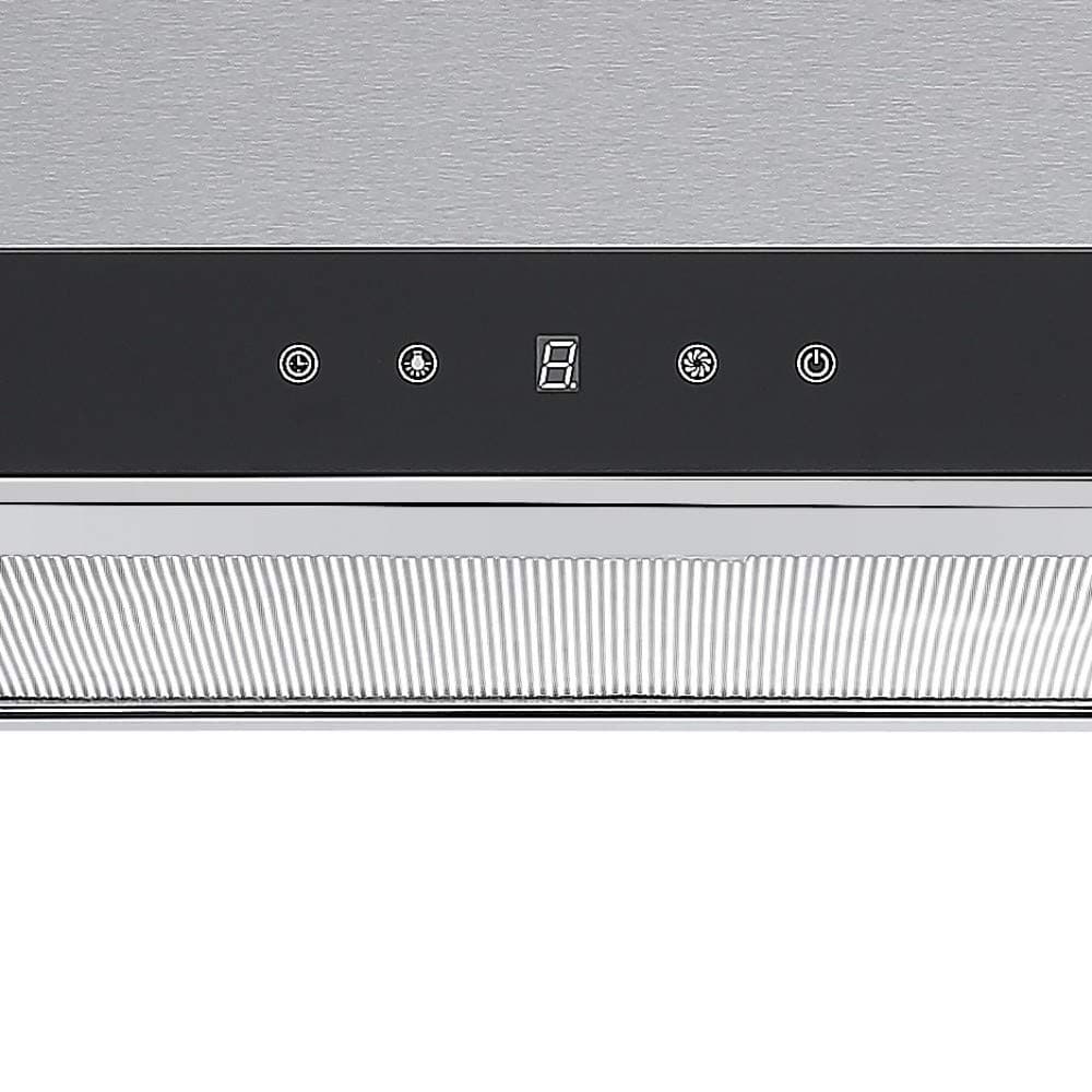 Cookology LINT1001SS Stainless Steel Linear 100cm Chimney Cooker Hood & Filters — view 2