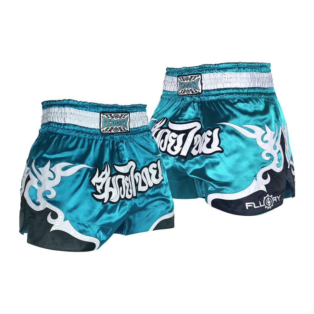 FLUORY Muay Thai Shorts, MMA Fight Shorts Ropa de Entrenamiento Jaula Lucha Grappling Artes Marciales Kickboxing Shorts Ropa — view 14