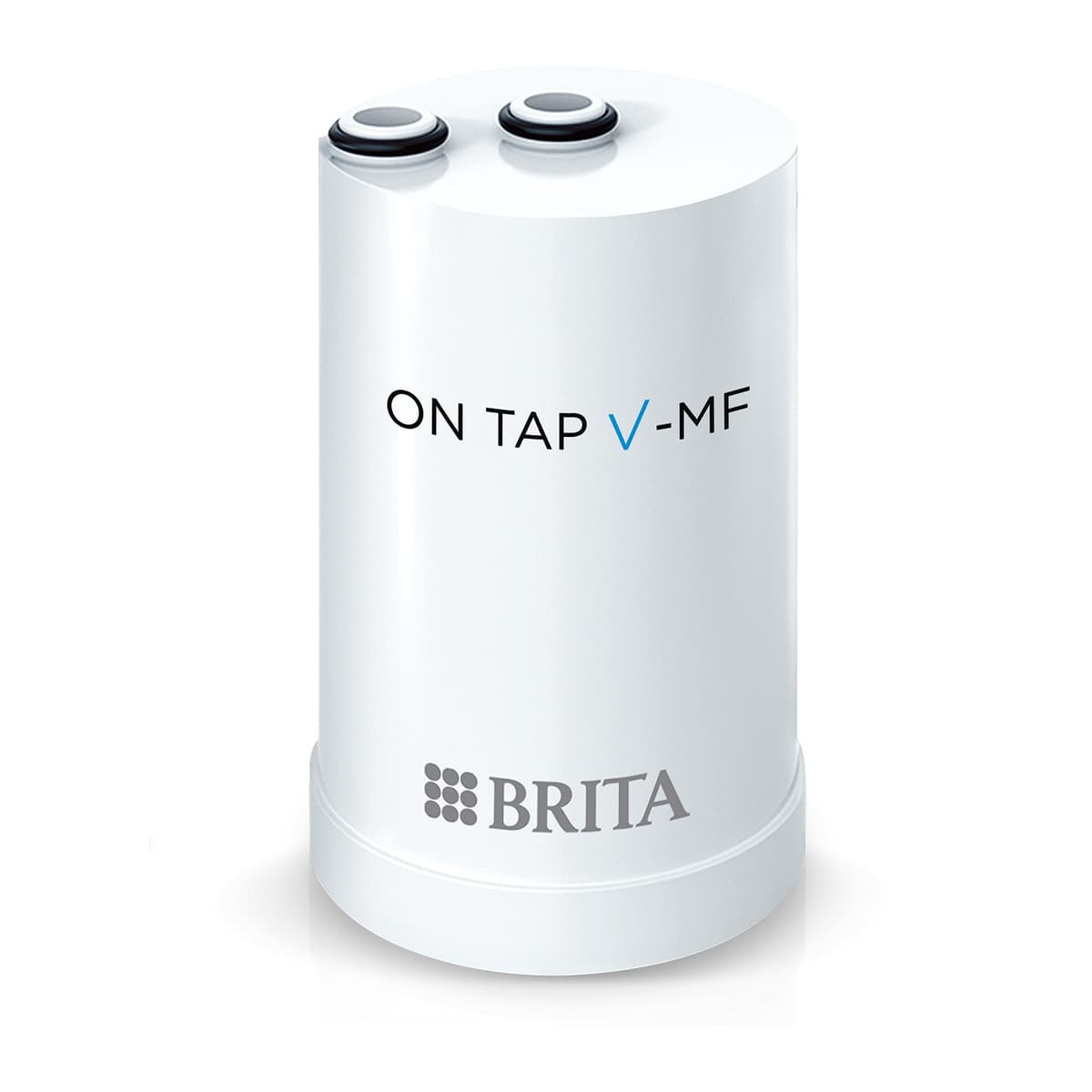 BRITA ON TAP V-MF 1x cartucho de filtro de agua (600L) - agua sostenible, libre de bacterias al 99,99%, sabor mejorado, reduce micropartículas finas, PFAS, metales y sustancias que afectan el sabor. — view 2