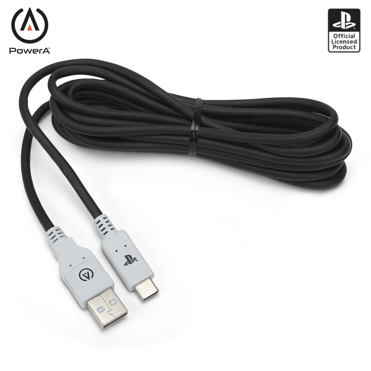 PowerA Twin Charging Station for PS5 Dualsense Wireless Controllers, PlayStation Charging Dock, AC Adaptor with 1.8m Cable, Free the USB Port, LED Light Indicator, Official — view 12