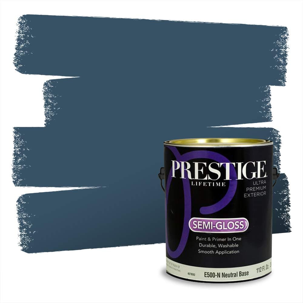 PRESTIGE Paints Interior Paint and Primer In One, 1-Gallon, Semi-Gloss, Comparable Match of Valspar* Dewdrop* — view 557