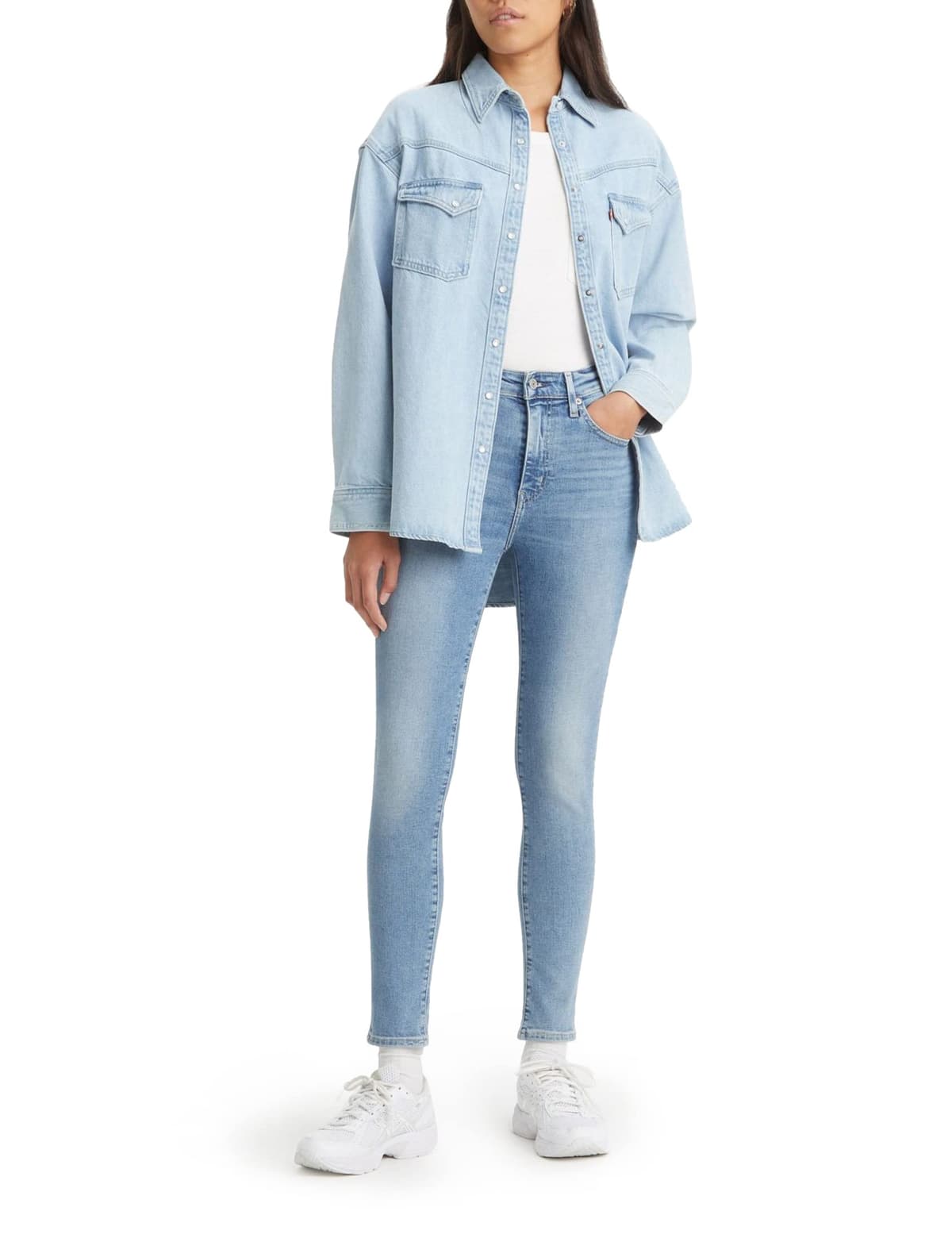 Levi'S Plus Size 721 High Rise Skinny Vaqueros Mujer — view 47
