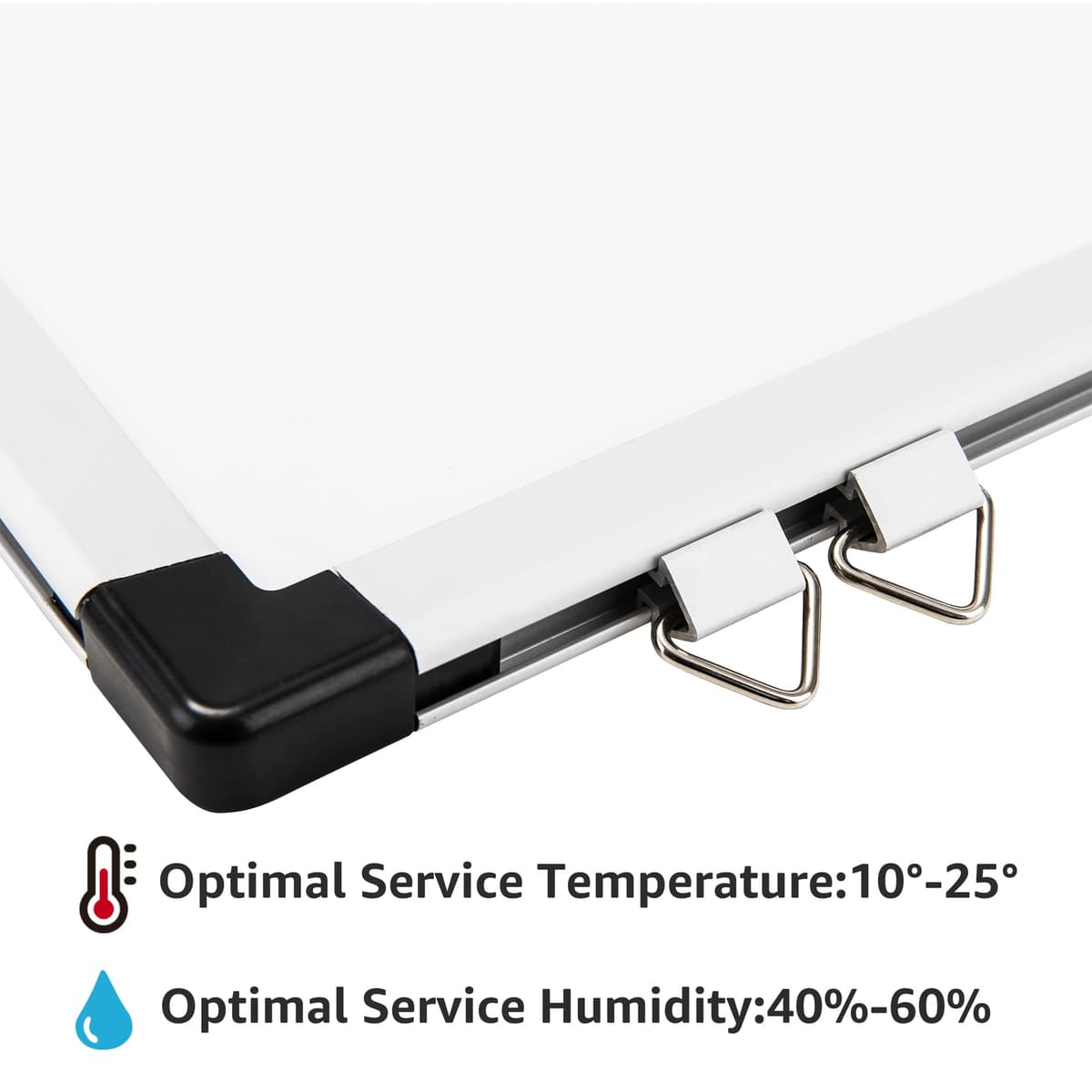 Amazon Basics Pizarra blanca magnética con bandeja para rotuladores y marco de aluminio, 240 cm x 120 cm — view 2