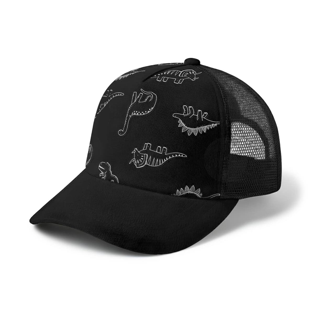 DRESHOW Niño Béisbol Gorra Bebé Sol Sombrero Lindo Sólido Color & Dinosaurio Patterned Gorras Unisex Bebé Camionero Sombreros Infantil Niño Kid Sombreros para Niños Niñas — view 9