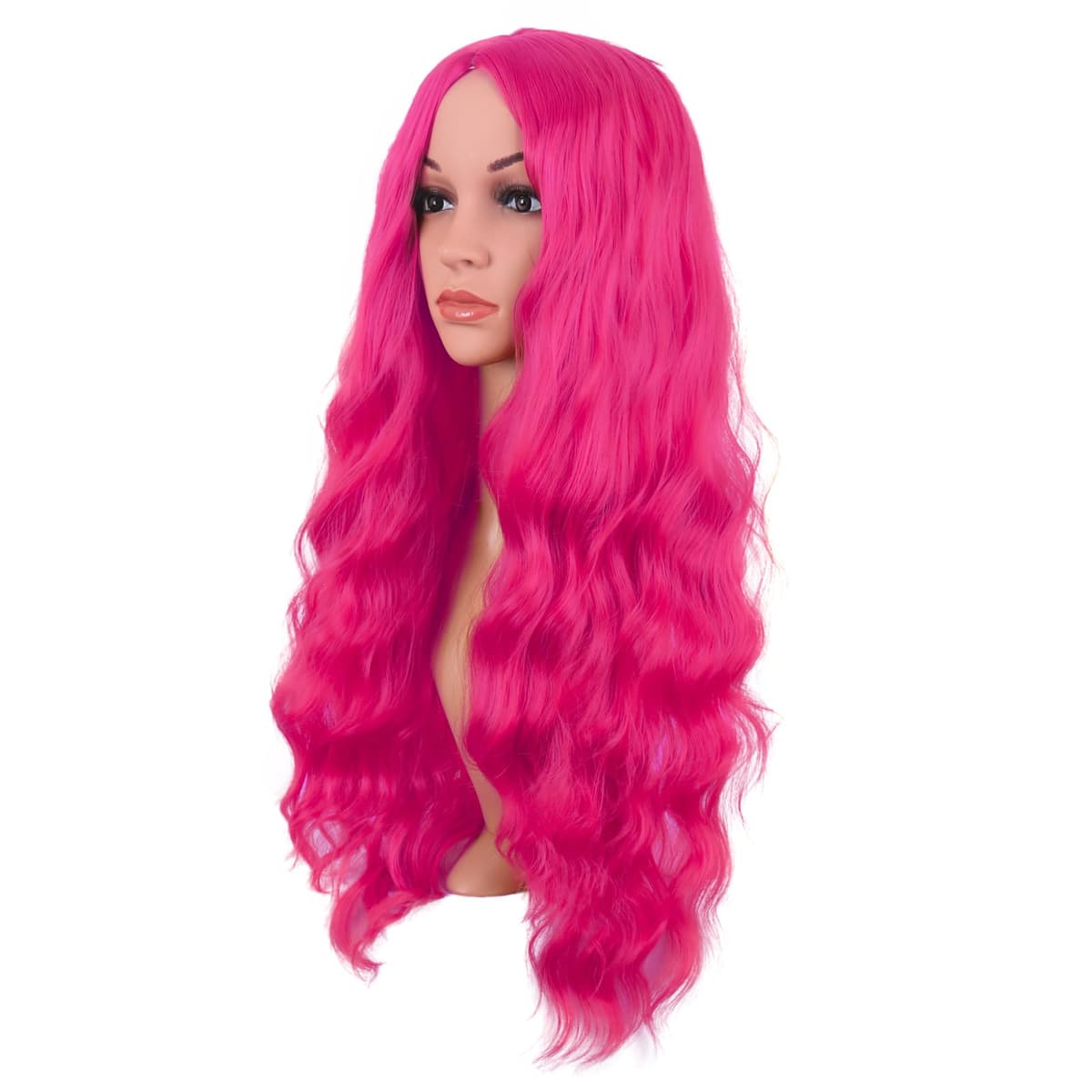 Mapofbeauty 32 Pulgadas/80cm de Luz Rubia Pelo Largo Rizado Ondulado Peluca Cosplay Peluca — view 108