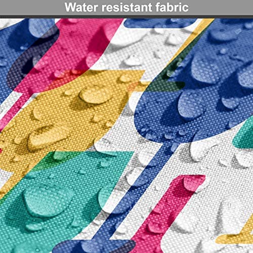 Lunarable Winery Fabric by The Yard, Cocktail Glasses and Wine Bottles Pattern Bar Menu Party Alcohol Drinks, Decorative Fabric for Upholstery and Home Accents, 1 Yard, Magenta Navy — view 5