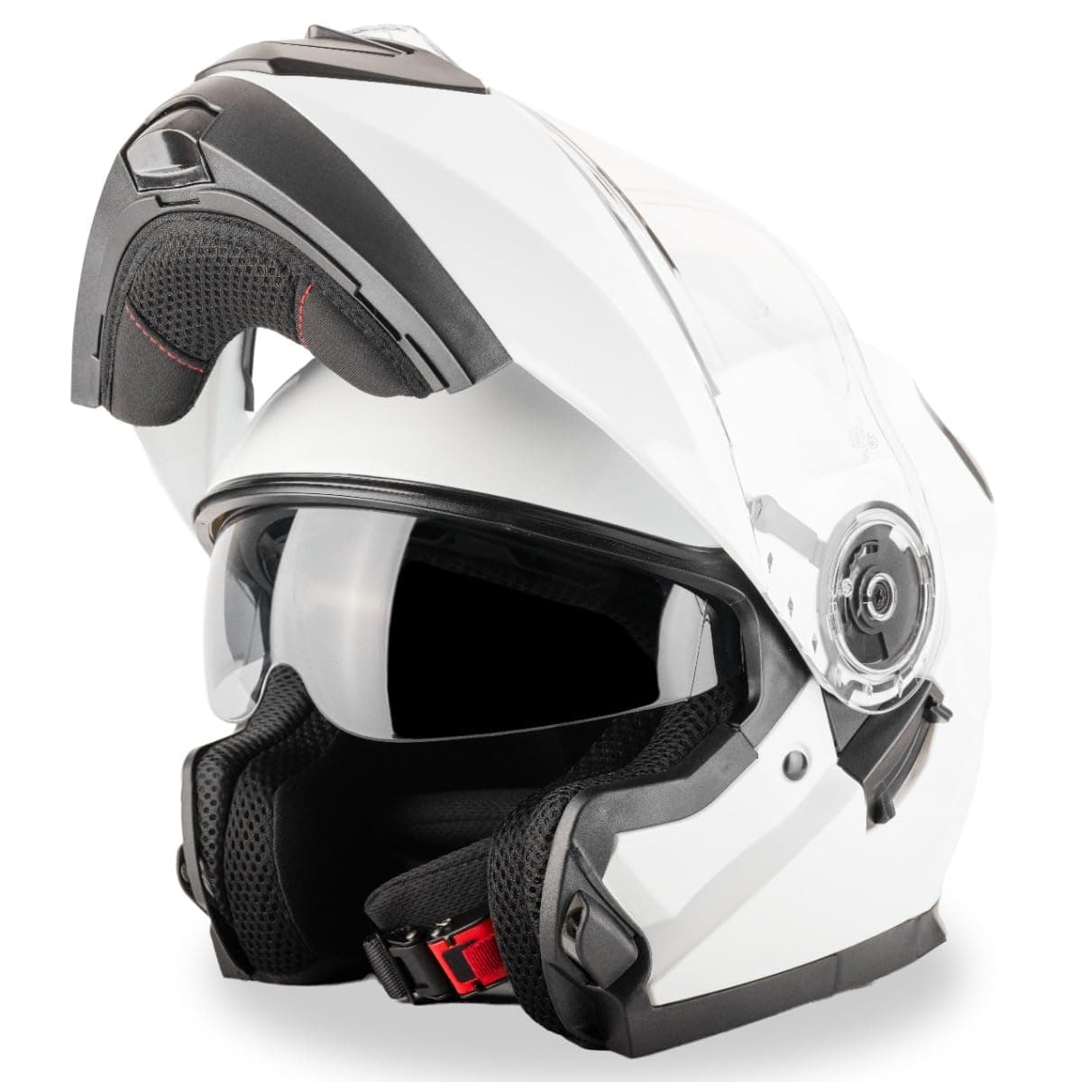 VINZ Busan Casco Modular con Visera Solar | Casco Moto & Scooter & Ciclomotor | ECE 22.06 Homologado | En Tamaño XS - XXL | para Hombre y Mujer — view 7