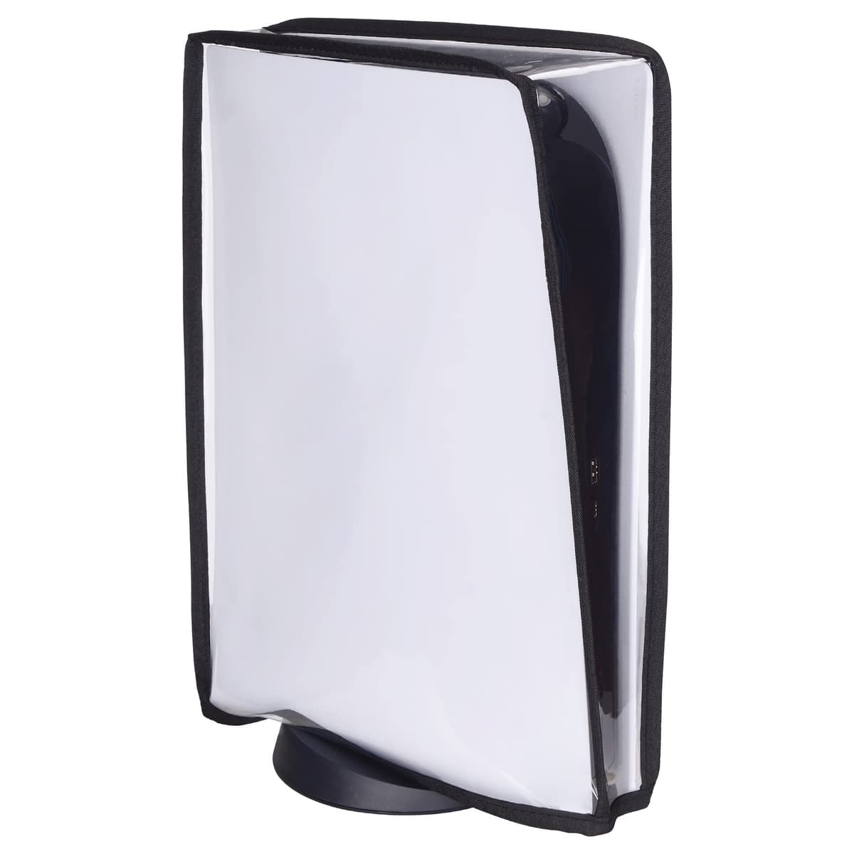 PlayVital Cubierta a Prueba de Polvo para ps5 Consola Funda contra Polvo Guardapolvo de Nylón Protector Anti-agua Forro Suave Fácil de Acceso Cubierta Antipolvo para ps5 Consola(La Gran Ola) — view 15