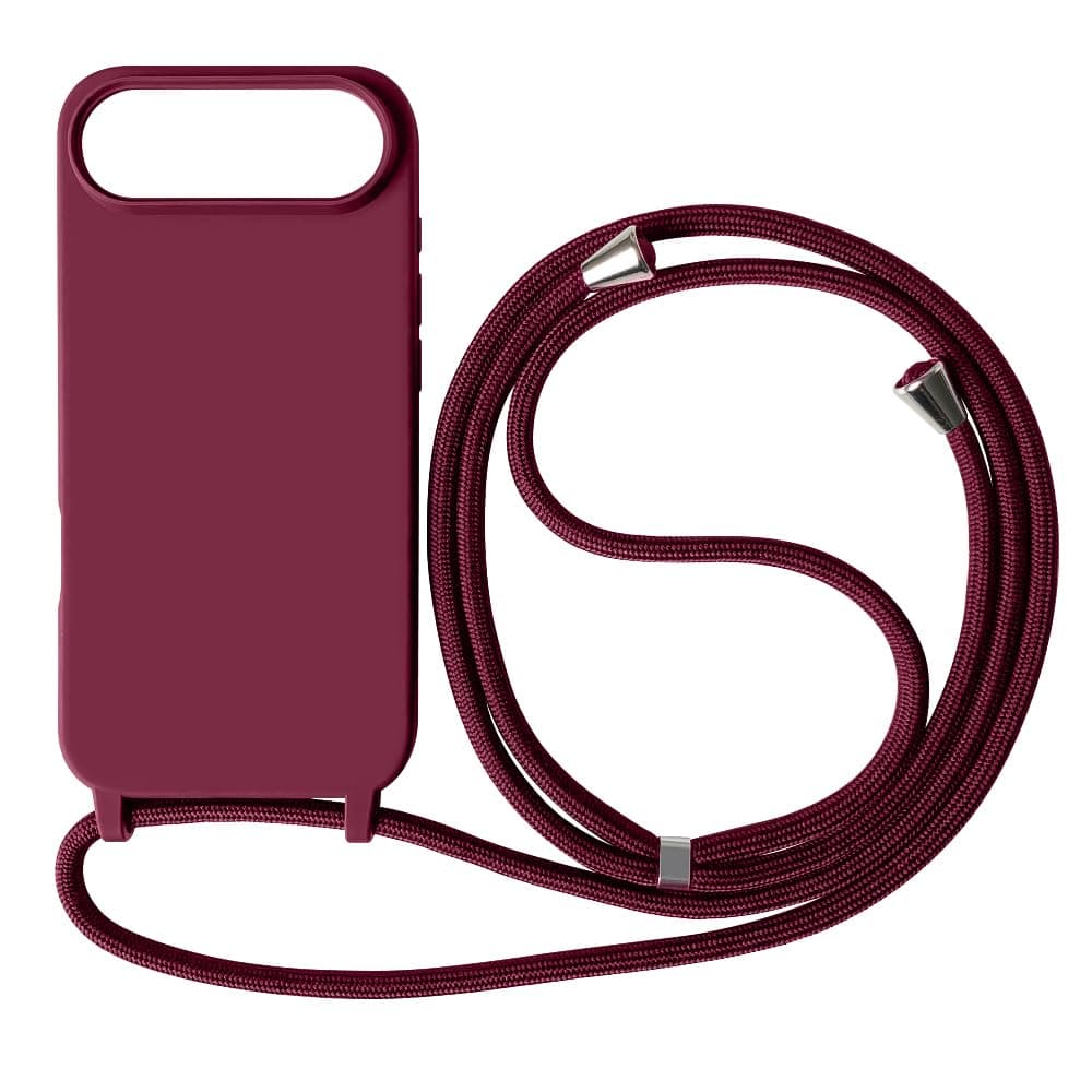 Funda Compatible con iPhone 17 Pro MAX(6.9"),Ajustable Collar Correa de Cuello Cordón Cuerda Carcasa TPU Bumper Silicona Skin Caso para iPhone 17 Pro MAX(6.9")-Verde — view 10
