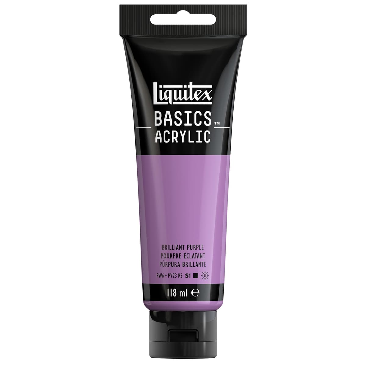 LIQUITEX Basics Acrylic Paint, Mars Black, 118 ml Tube — view 109