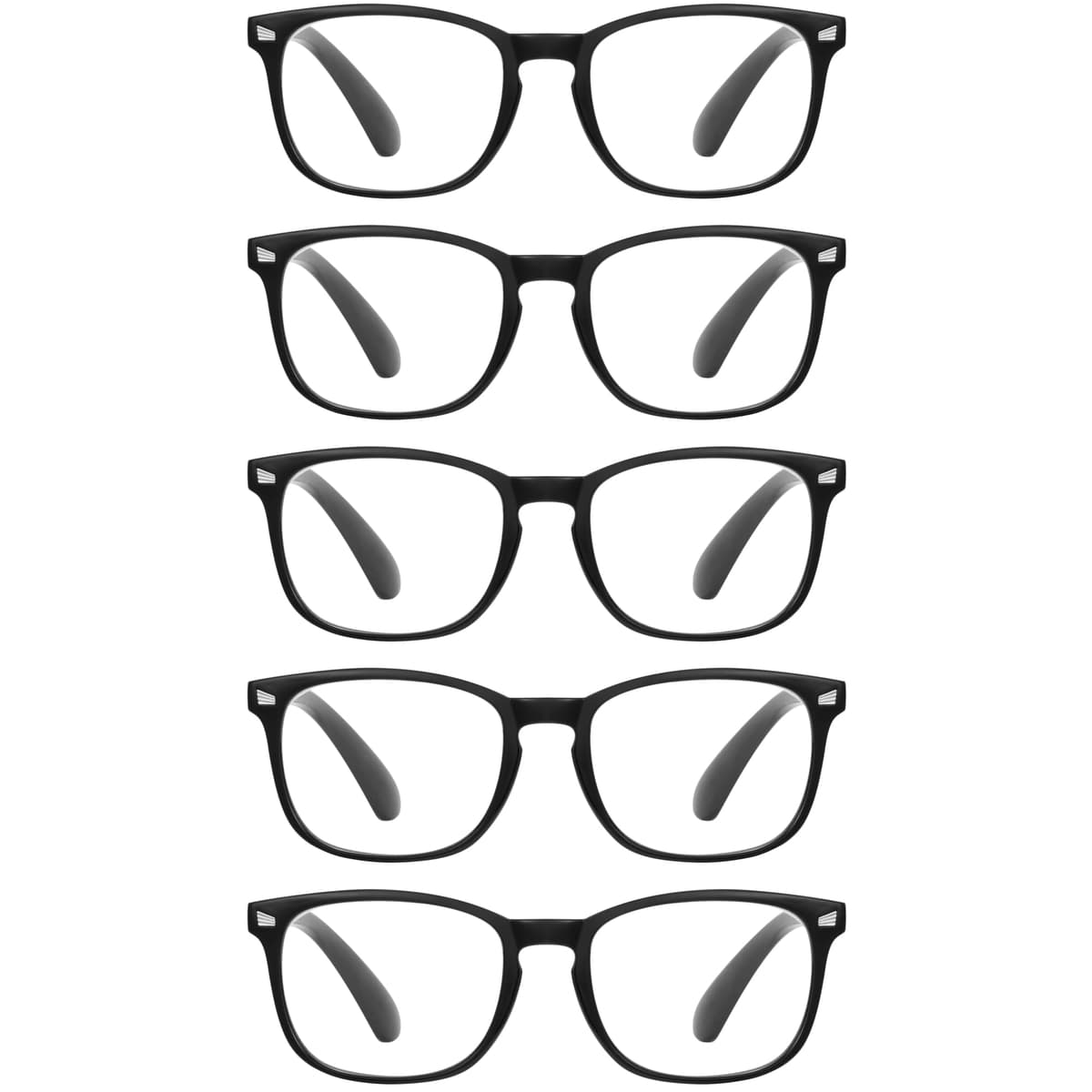 CCVOO Reading Glasses with Blue Light Filtering for Woman and Men, Computer Readers Fashion Eyeglasses (Flowers, 3) — view 4