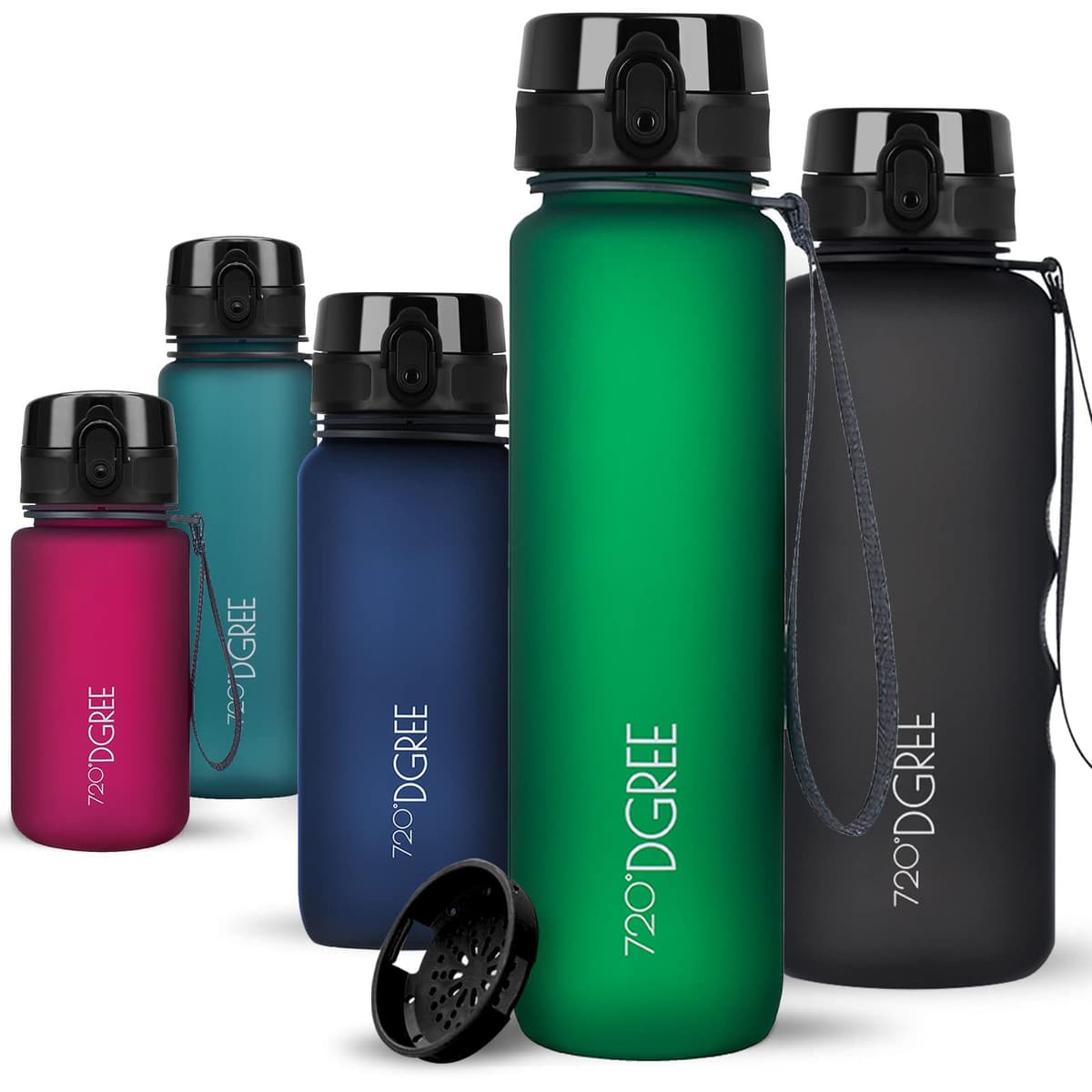 720°DGREE Botella de agua uberBottle – 1,5 litros, 1500ml | Novedosa botella deportiva | Sin BPA | Ideal para niños, fitness, deportes, fútbol, guardería, escuela, pequeños, antigoteo — view 26