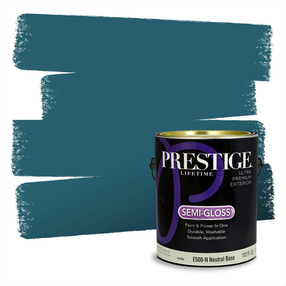 PRESTIGE Paints Interior Paint and Primer In One, 1-Gallon, Semi-Gloss, Comparable Match of Valspar* Dewdrop* — view 1609