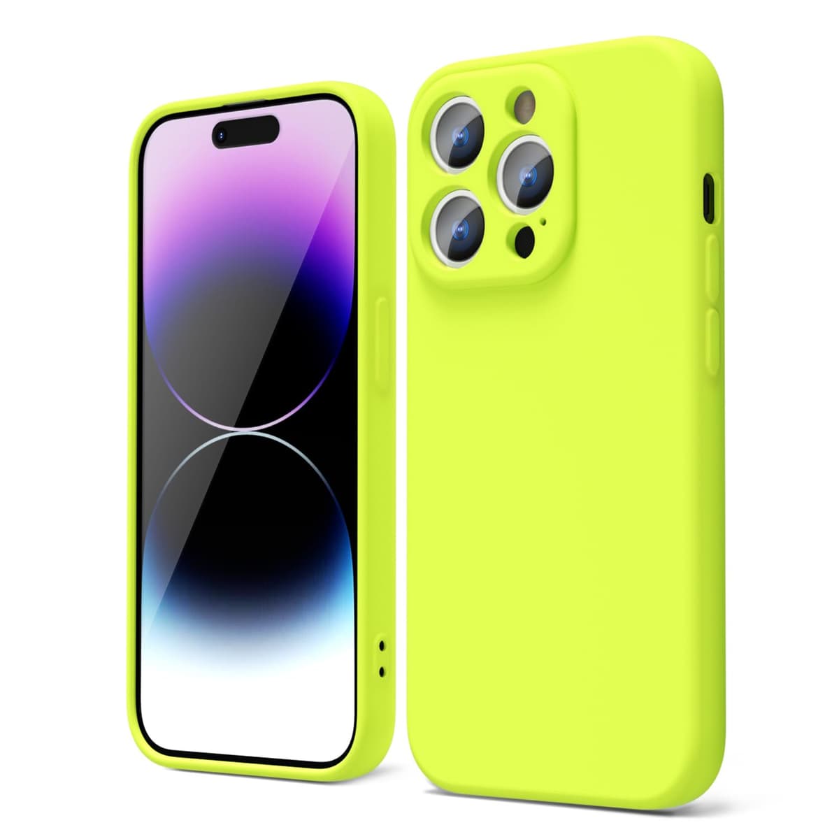 oakxco for iPhone 17 Pro Max Phone Case Liquid Silicone, Cute Thin Slim Grip Soft Rubber Gel for Women Men, Smooth Matte TPU Plain Solid Color Girly Simple Case with Camera Cover, Light Pink — view 358