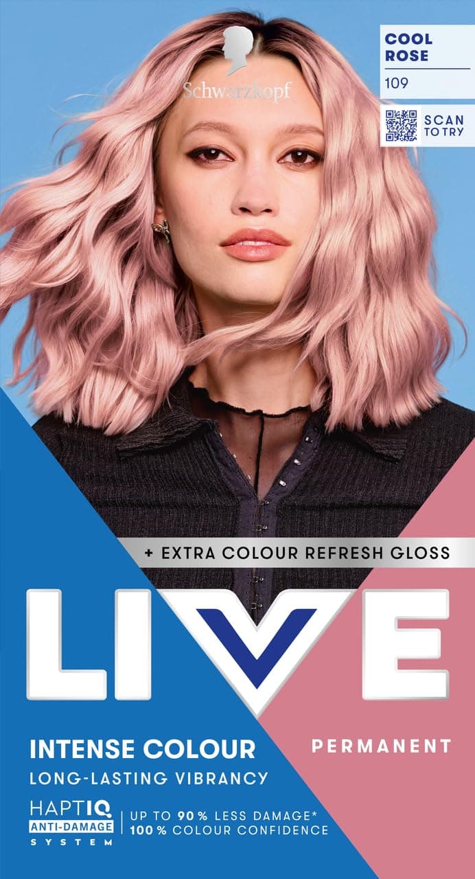 Schwarzkopf LIVE Intense Colour B11 Frosty Blonde, Long-lasting Permanent Blonde Hair Dye, For Lighter Hair, With Extra No-Brassiness Gloss — view 19