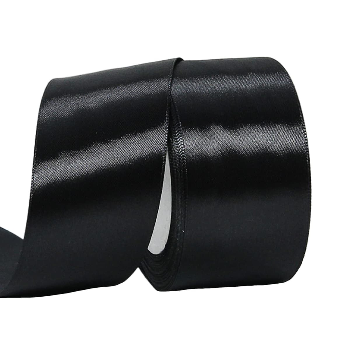 40mm Wide White Ribbon Thick Wedding Car Ribbon 22m, 1.5 inch Thick White Satin Ribbon for Gift Wrapping Wedding Car Christmas Birthday Cake Hair Bow Florist Bouquet Crafts Decorations — view 62
