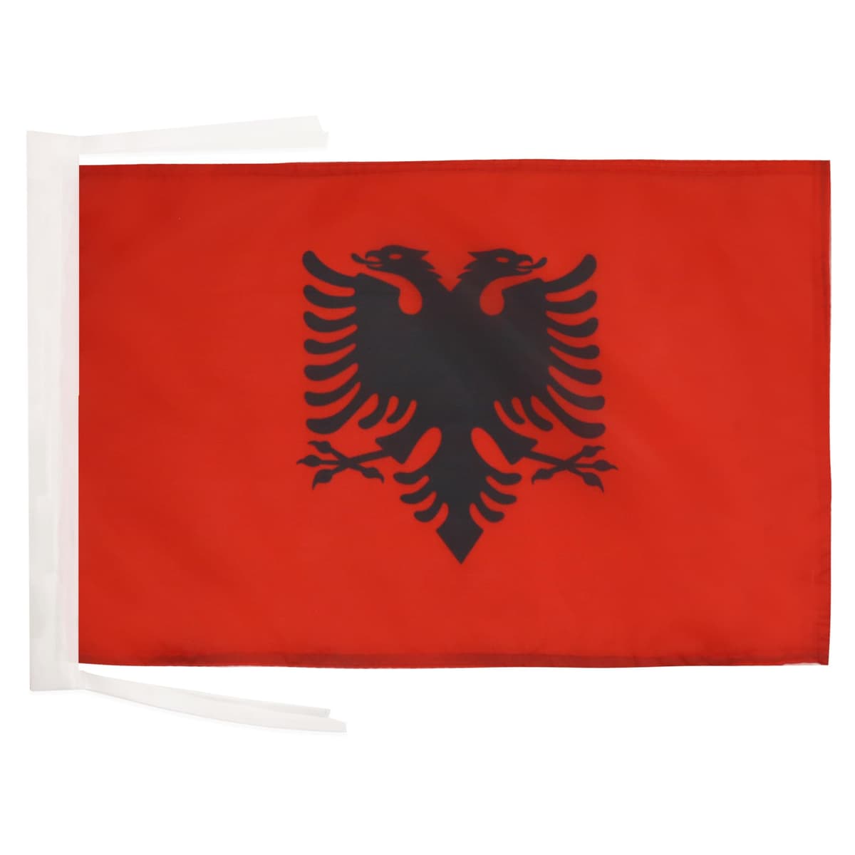 AZ FLAG Bandera de Polonia con Aguila 45x30cm - BANDERINA POLACA con Armas 30 x 45 cm cordeles — view 5