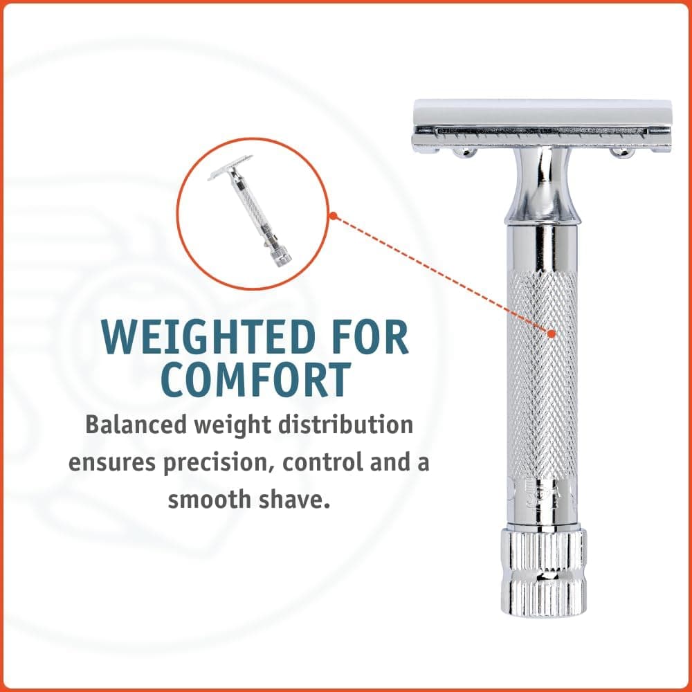 Merkur & Dovo HD 34C Safety Razor Chrome 8cm — view 9
