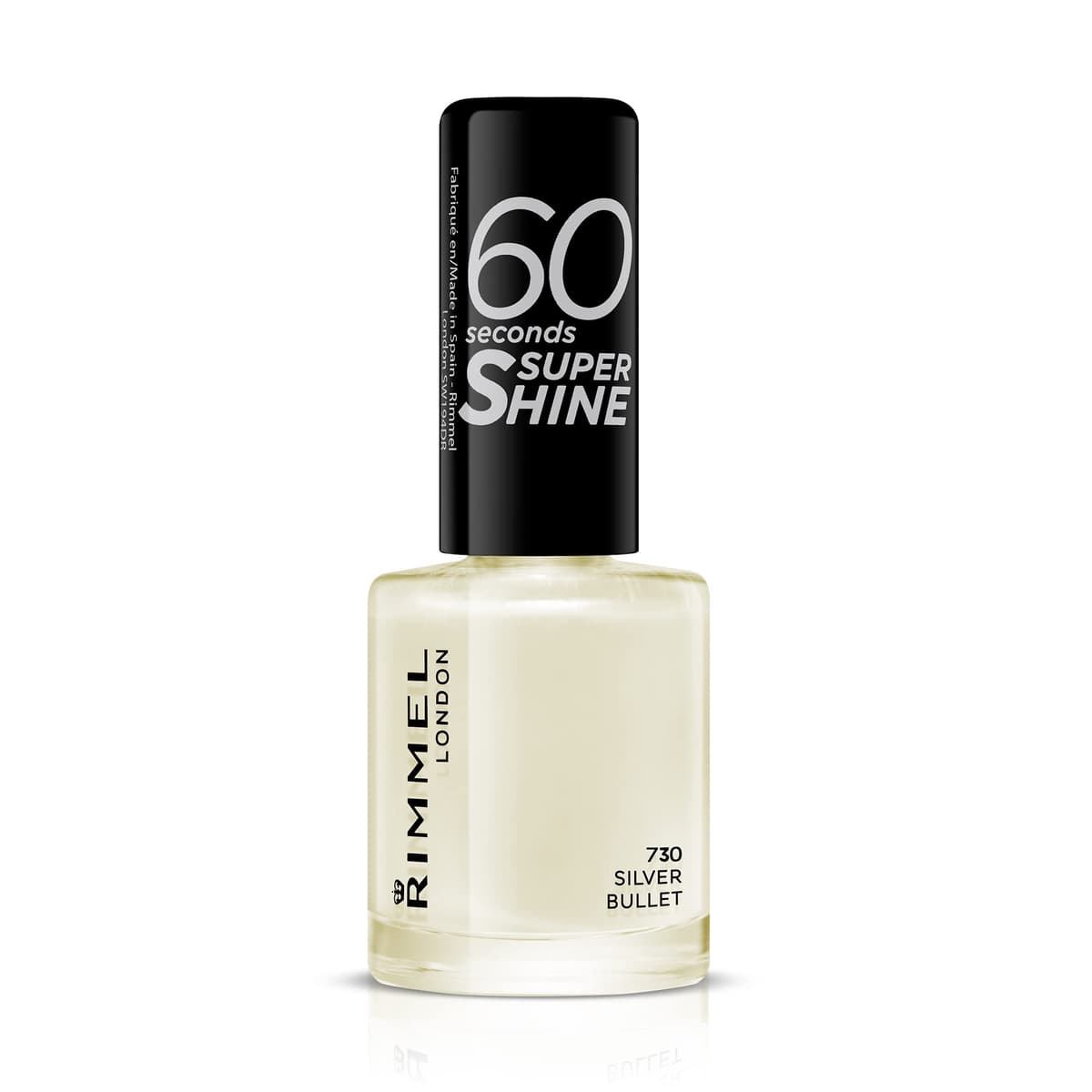 Rimmel London 60 Seconds Super Shine Nail Polish, 740 Clear, 8 ml — view 18