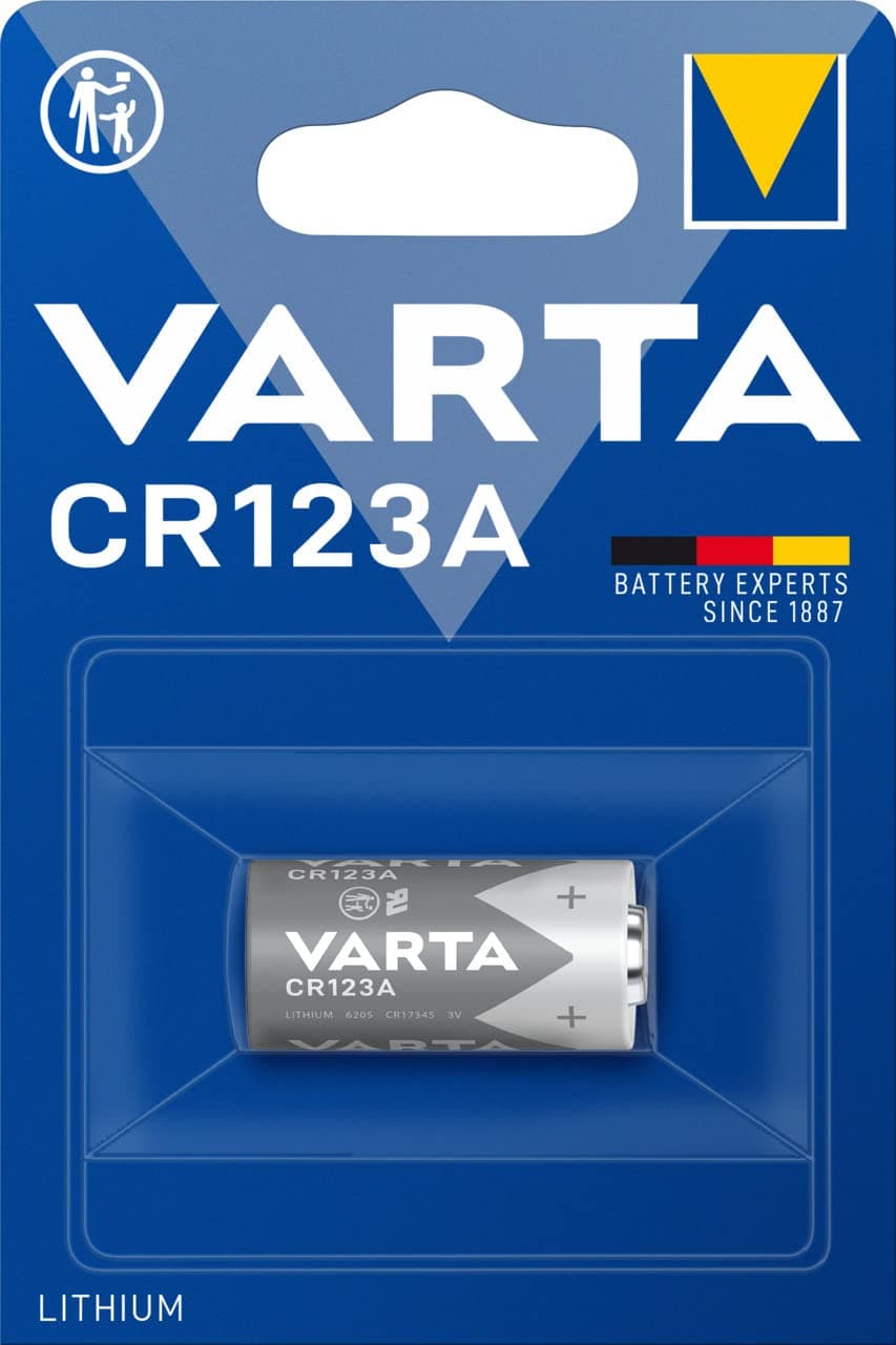 Varta CR123A Pila de litio, 3 V, blíster de 2 unidades — view 16