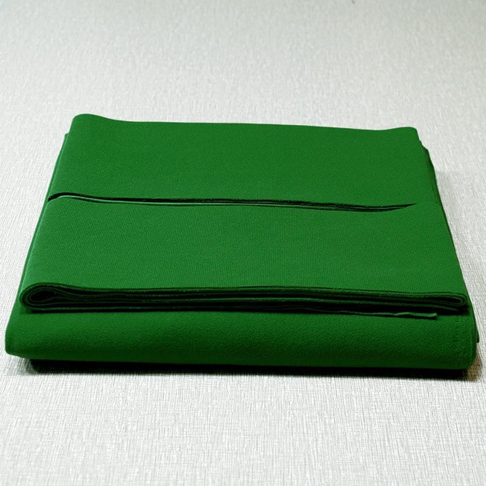 Fieltro profesional para mesa de billar estándar de 7/8/9 pies, accesorios de tela de billar para interiores con tira de tela acolchada, 3 colores para elegir