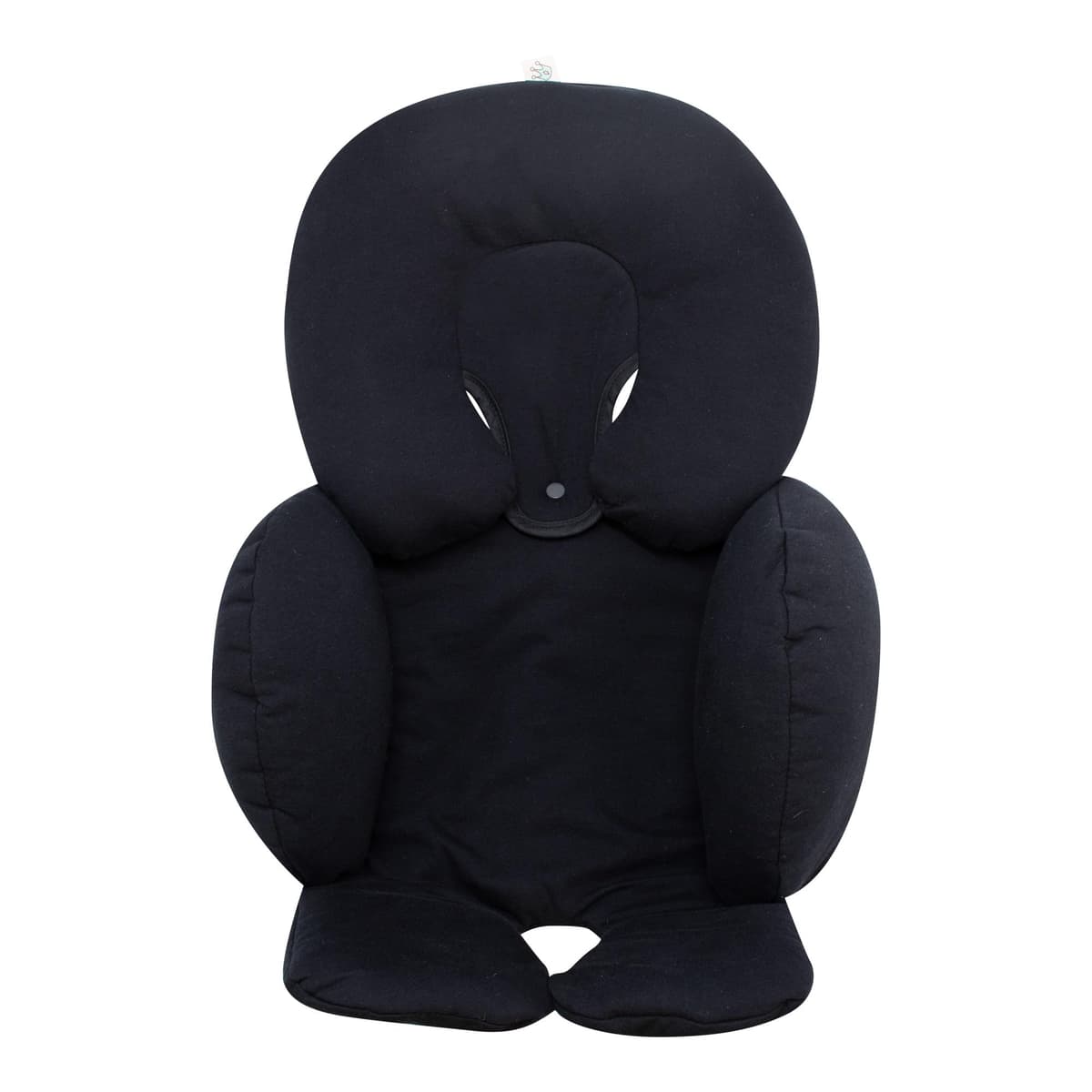 JYOKO Kids Reductor Universal Bebé 2 Piezas, Algodón Orgánico, para Cochecito Y Silla De Coche Grupo 0, Hecho En Barcelona – Soporte De Cabeza Y Cuerpo – Black Series — view 4