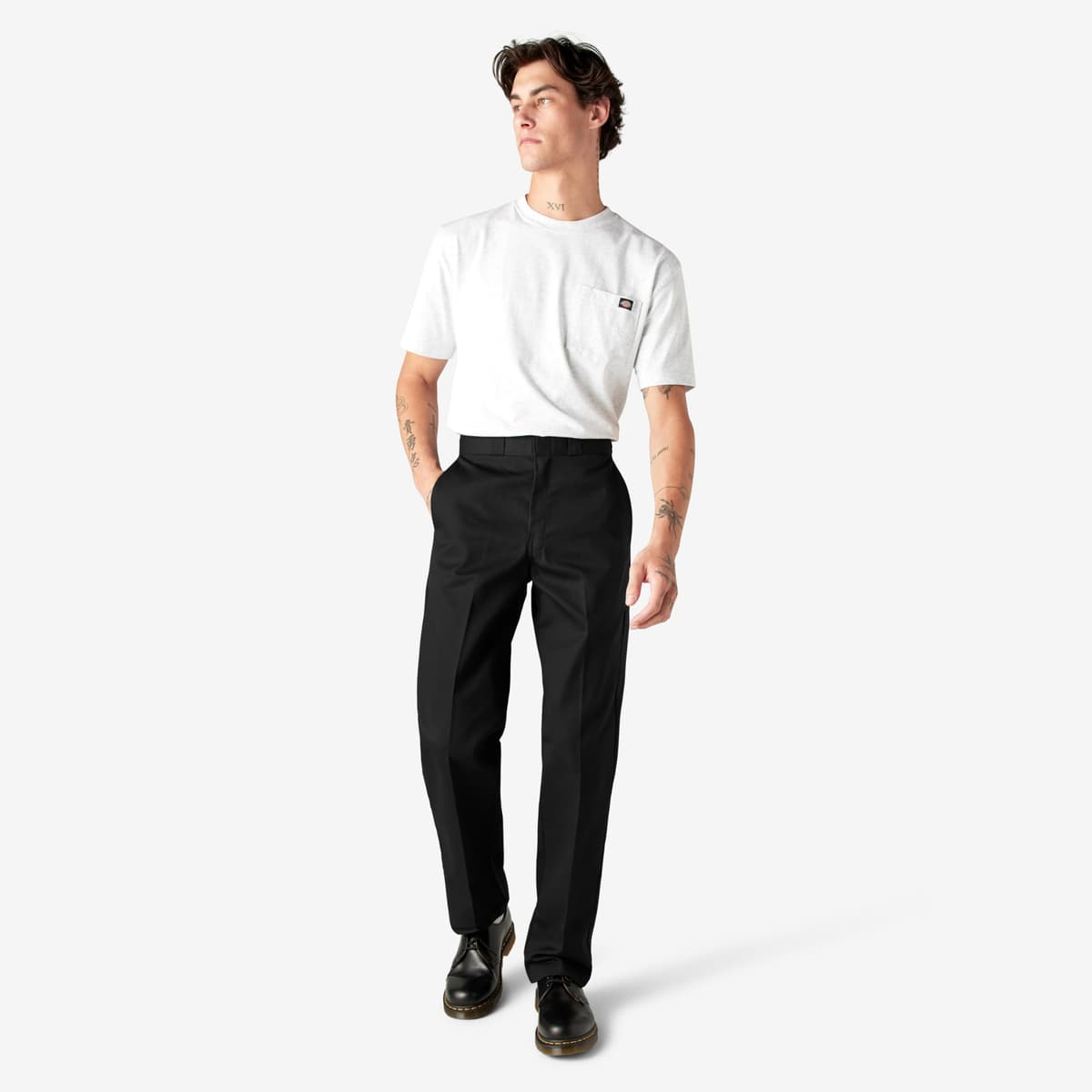Dickies Men's Original 874 Work Pants Business Casual, Black, 31W x 29L — view 4