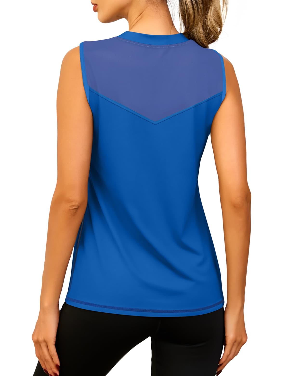 Camiseta Tirantes Deportiva para Mujer Camisetas sin Mangas Yoga Fitness Top Deportivo Mujer — view 5