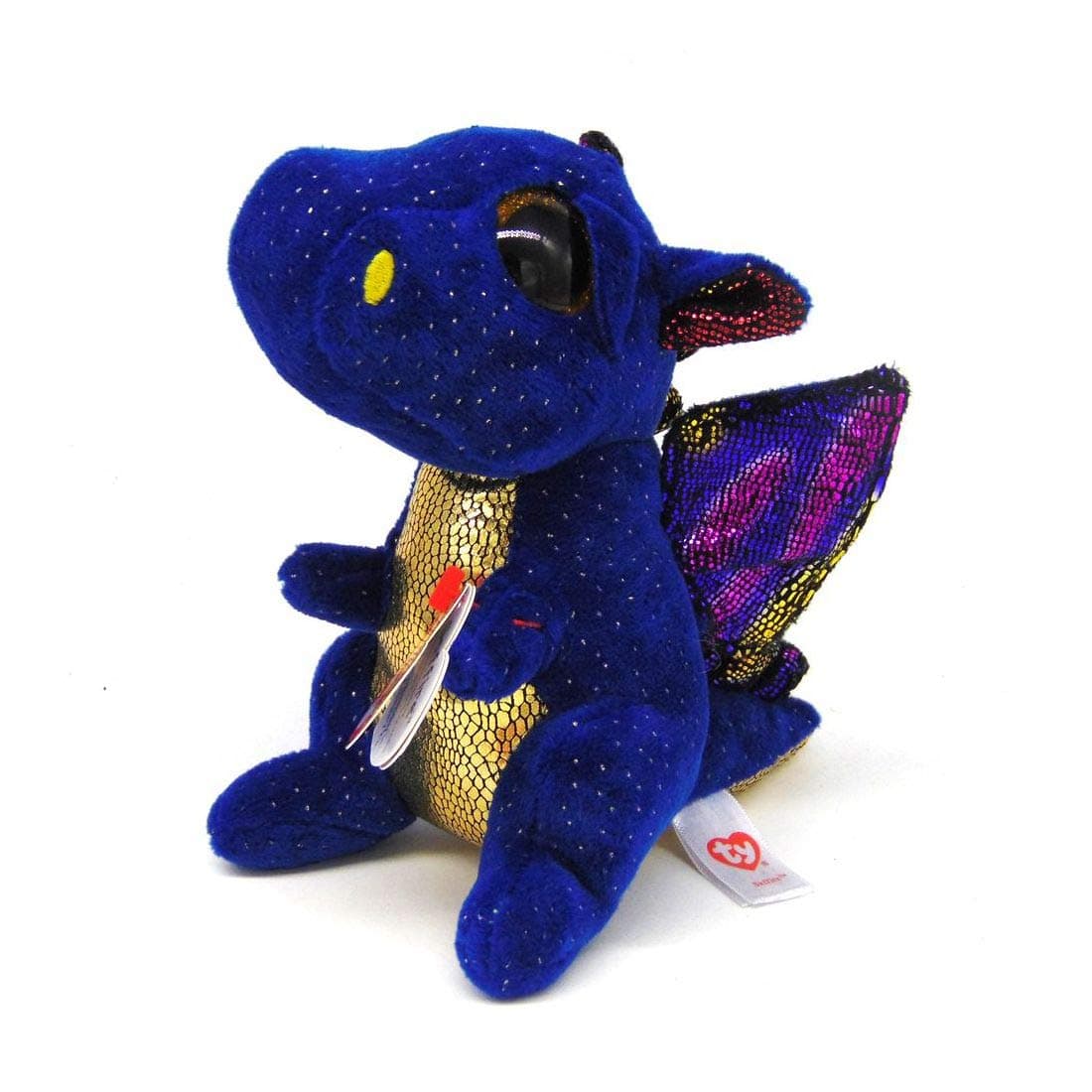 TY- Beanie Boo's Saffire, dragón, Color azul, 15 cm (United Labels Ibérica 36879TY) , color/modelo surtido — view 4