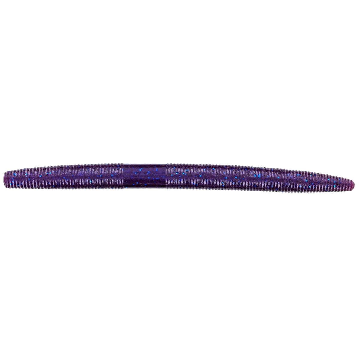 Yamamoto BAITS 5" SENKO / 10 Pack/Clear W/Large Black Flake — view 4