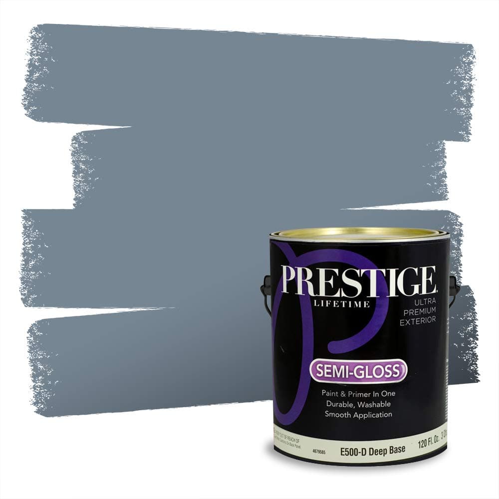 PRESTIGE Paints Interior Paint and Primer In One, 1-Gallon, Semi-Gloss, Comparable Match of Valspar* Dewdrop* — view 587