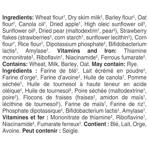 GERBER Stage 2 Multigrain Oatmeal & Fruit Baby Cereal, 6 Boxes, 1.4 kg — view 2