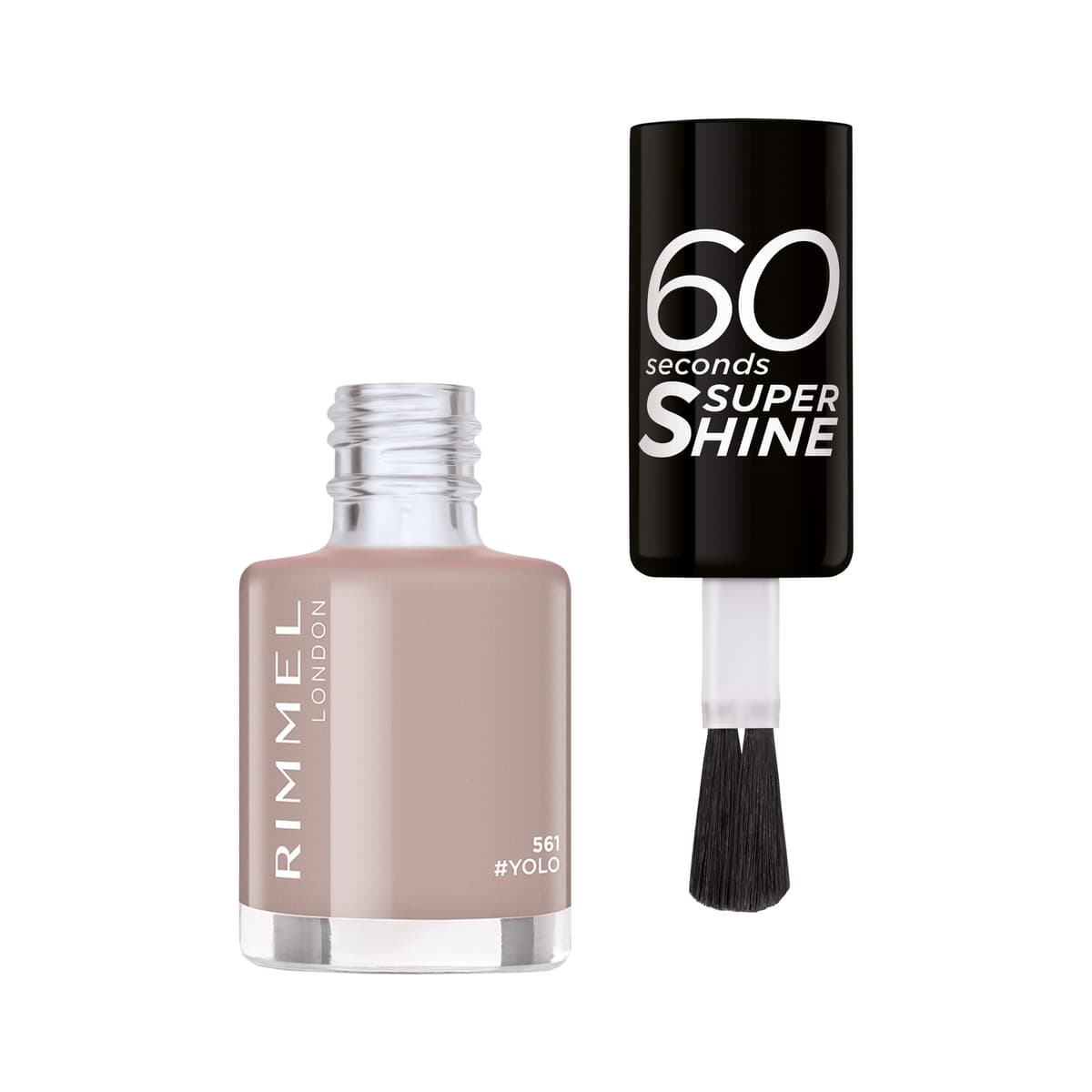 Rimmel London 60 Seconds Super Shine Nail Polish, 740 Clear, 8 ml — view 33