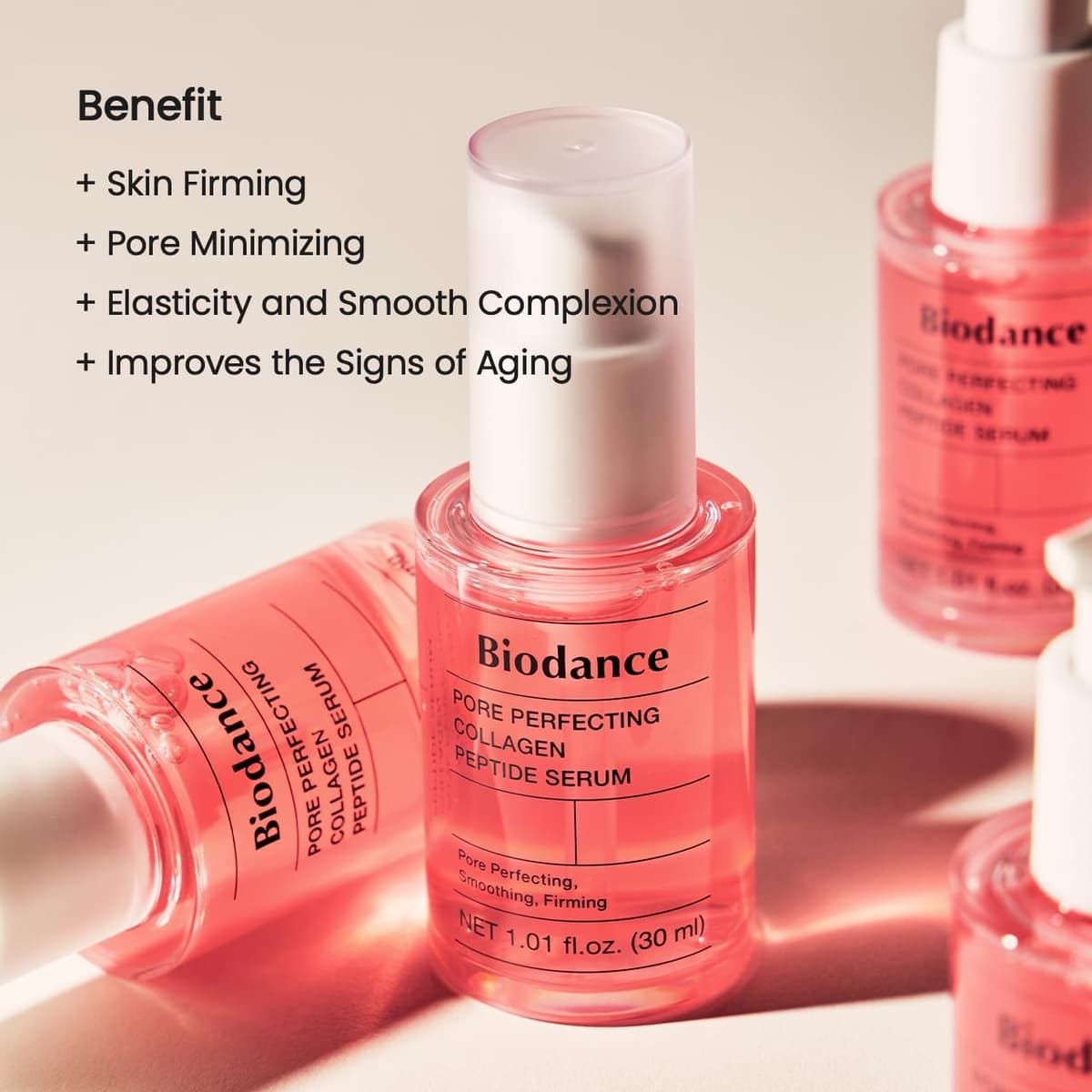 BIODANCE Sérum de Colágeno y Péptidos (30ml) - Efecto Firmeza y Reductor de Poros - Prebase de Maquillaje Hidratante y Iluminadora - K-Beauty Serum Facial Coreano | 1.01 fl.oz x 1 ea — view 6