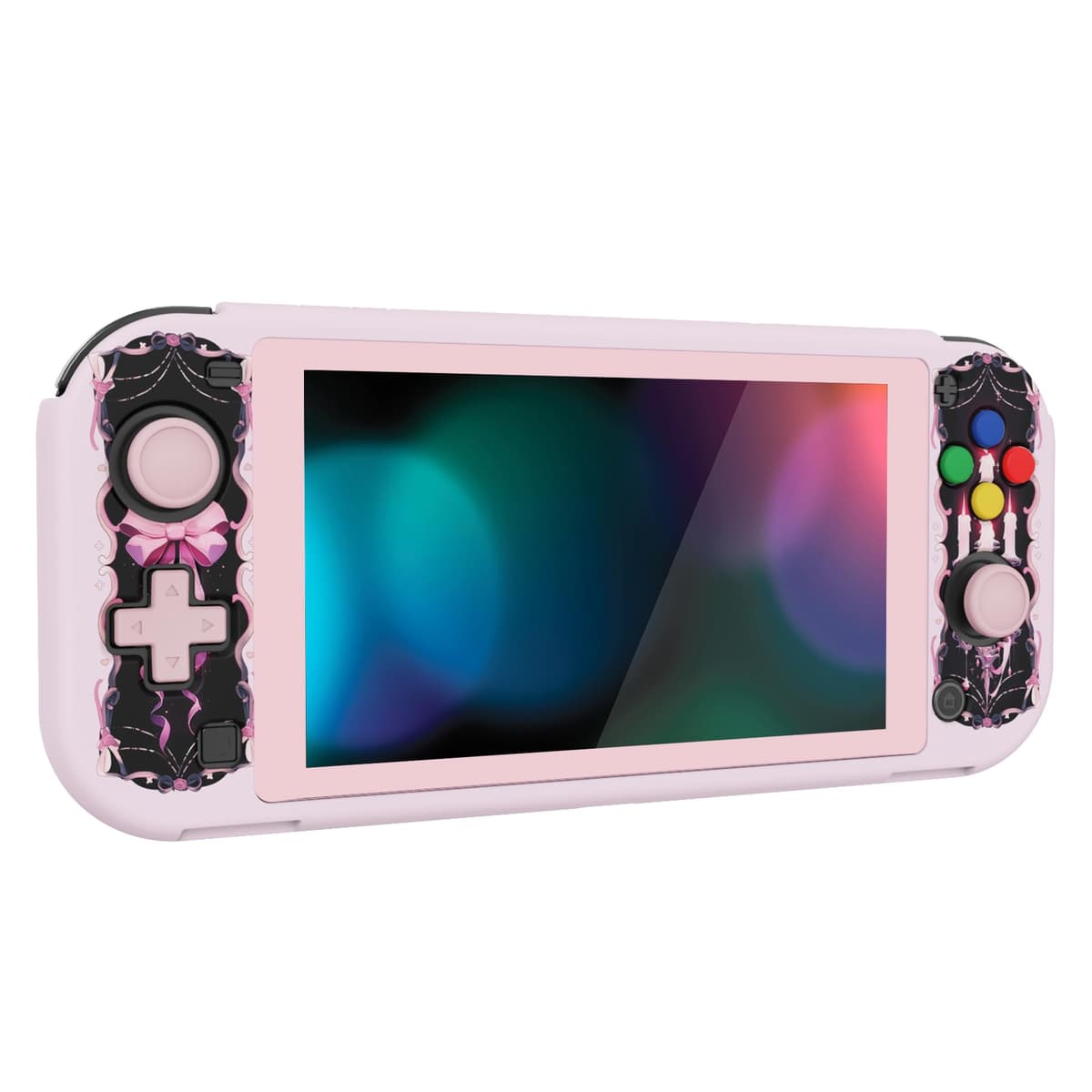 playvital ZealProtect Protective Case for Nintendo Switch Lite, Hard Shell Grip Cover for Nintendo Switch Lite w/Screen Protector & Thumb Grip Caps & Button Caps - Antique Yellow — view 103