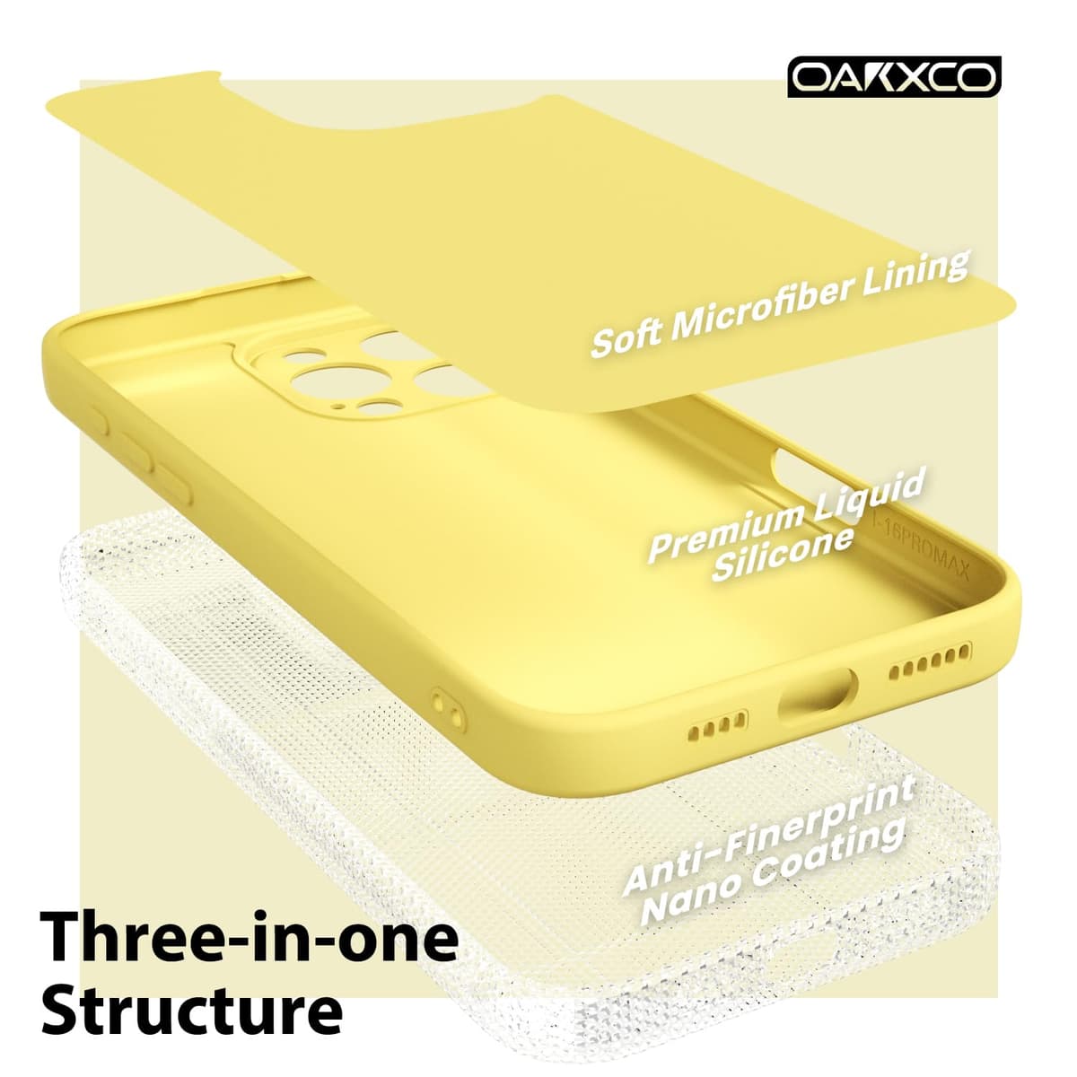 oakxco for iPhone 17 Pro Max Phone Case Liquid Silicone, Cute Thin Slim Grip Soft Rubber Gel for Women Men, Smooth Matte TPU Plain Solid Color Girly Simple Case with Camera Cover, Light Pink — view 647