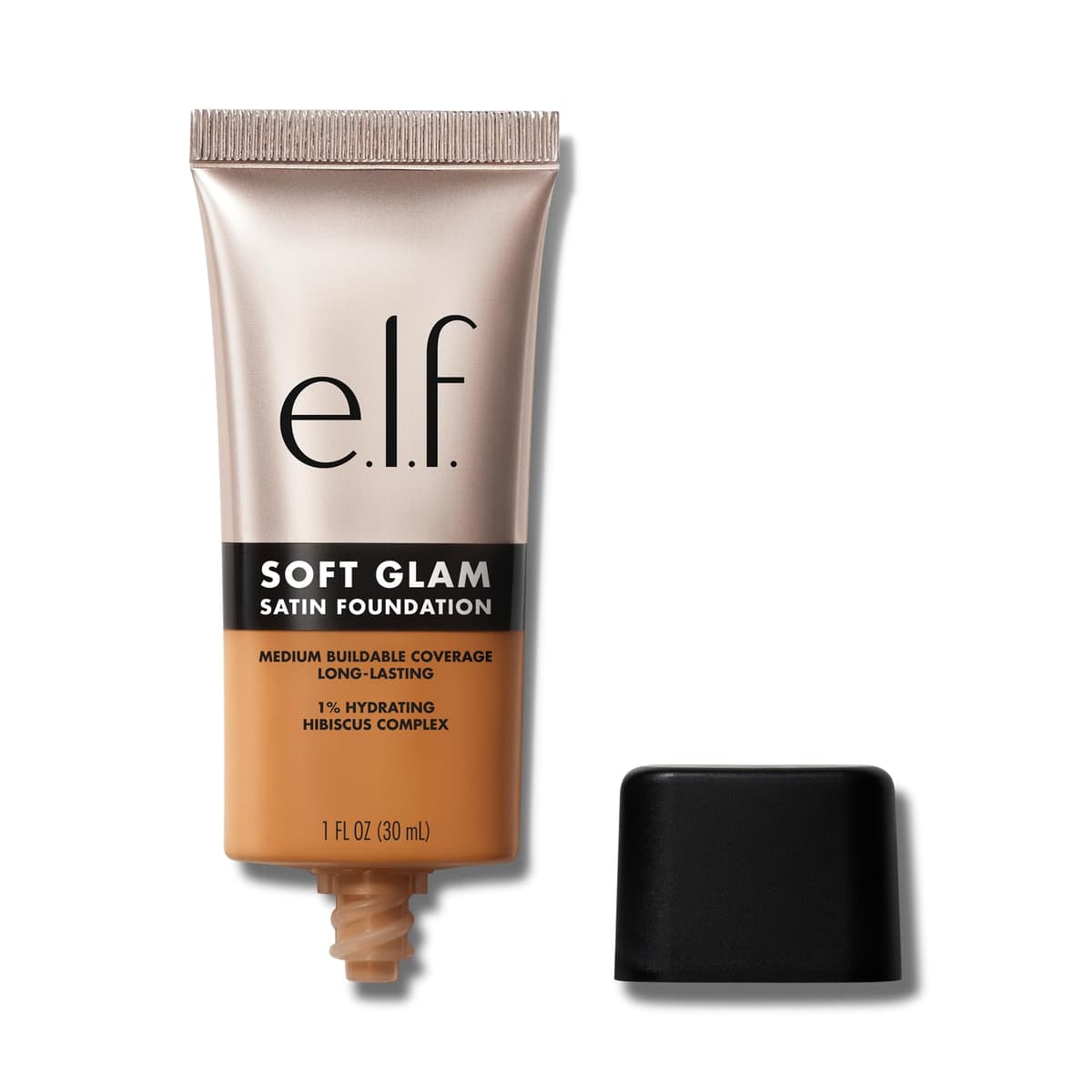 e.l.f. Soft Glam Foundation, Medium Coverage, Long-Lasting & Buildable Foundation For A Smooth, Satin Finish, Vegan & Cruelty-Free, 30 Medium Warm — view 16